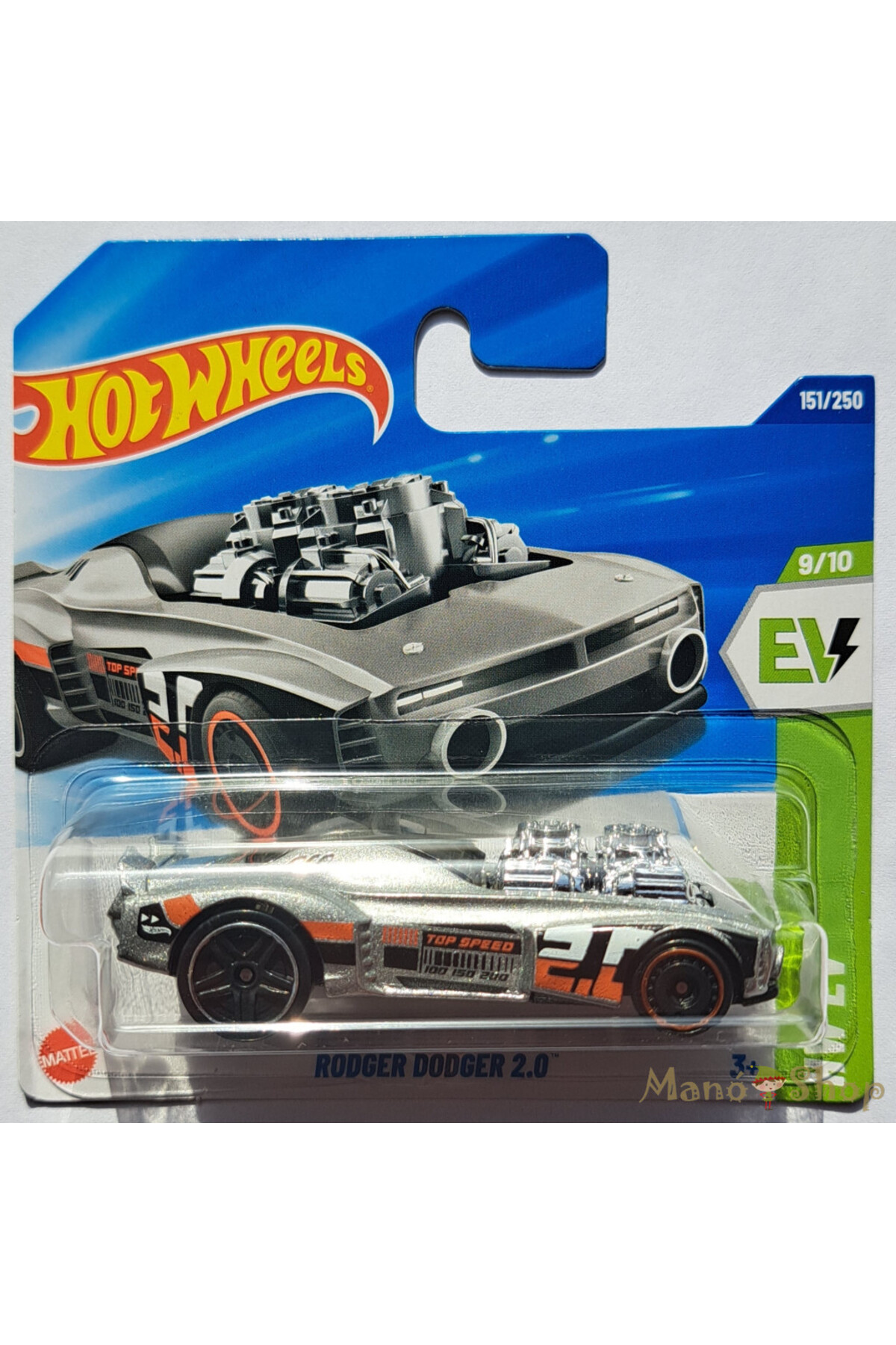 ماشین اسباب بازی SINGLE CARS RODGER DODGER 2.0 JBB65 از ترکیه HOT WHEELS