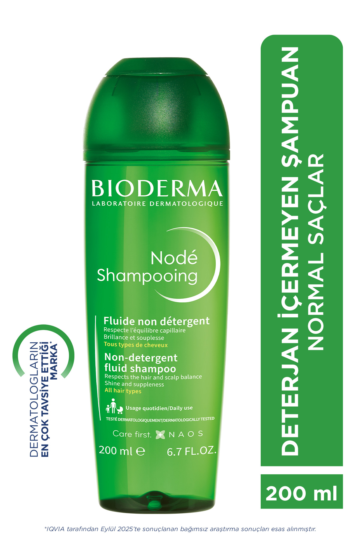 Bioderma شامپو فلوئید نود بدون داروی شوینده 200 میلی لیتر