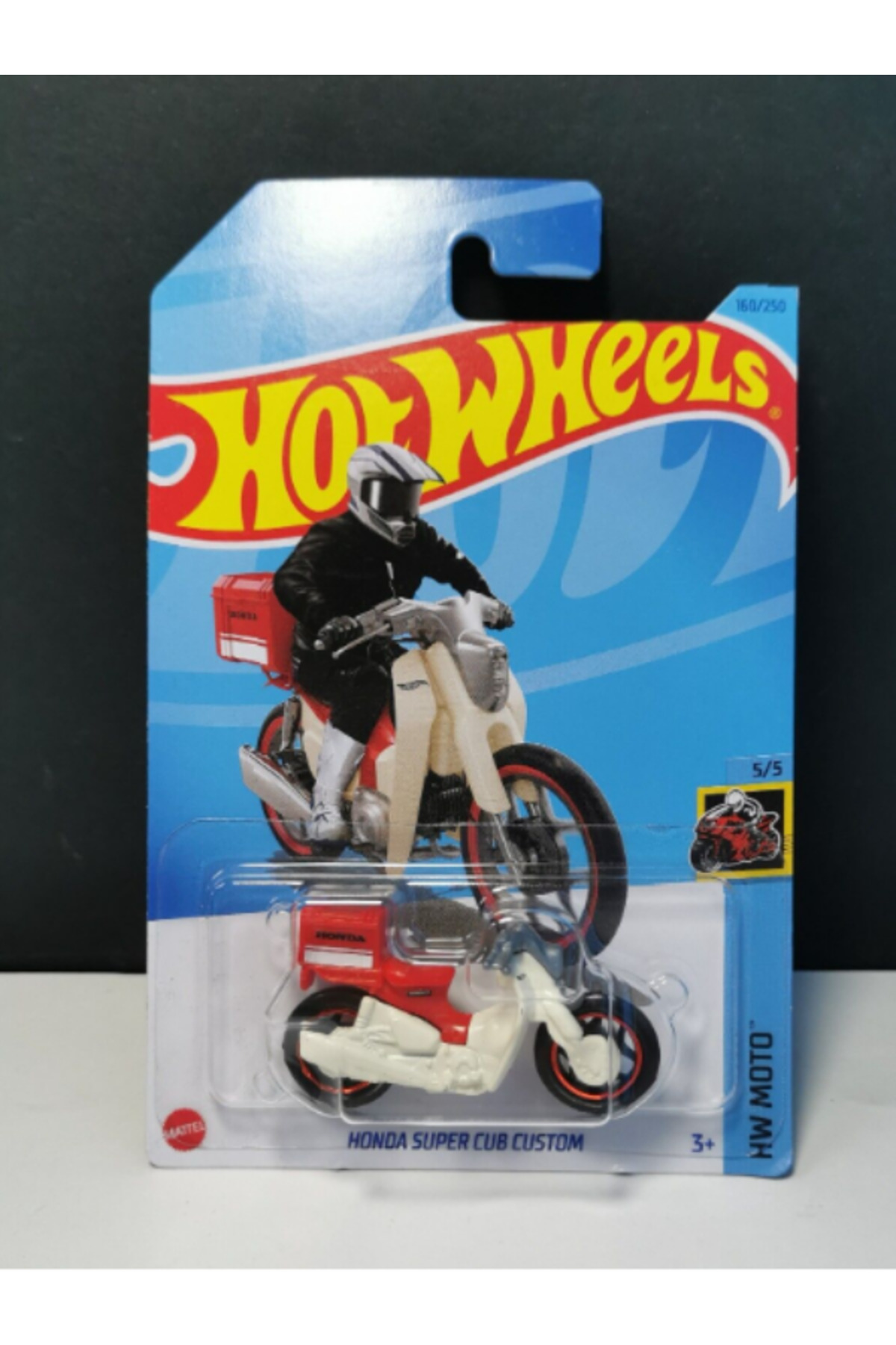 ماشین اسباب بازی HOTWHEELS HONDA SUPER CUB CUSTOM HKG43 N521 هات ویلز اورجینال HOT WHEELS