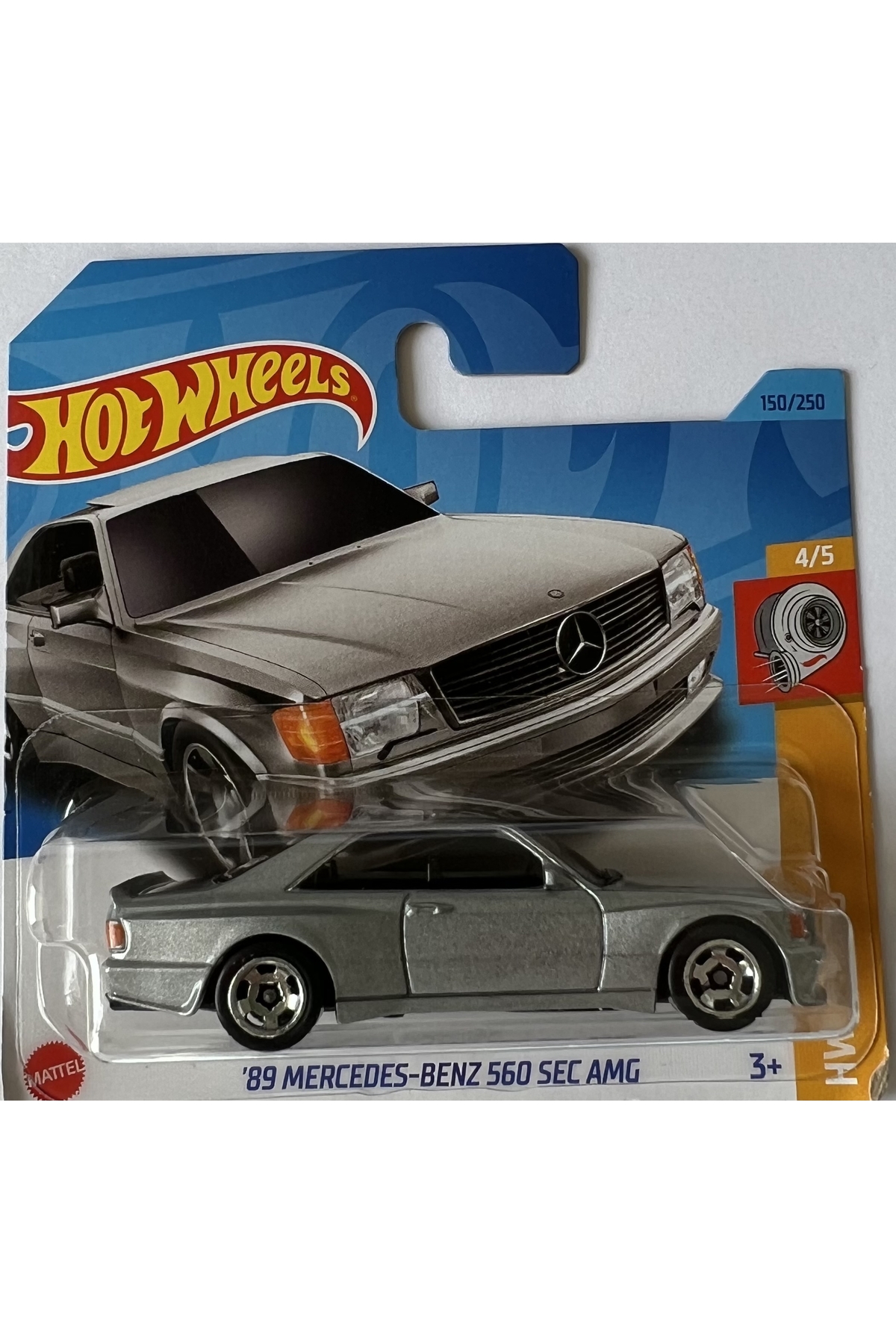 ماشین اسباب بازی ‘89 مرسدس بنز 560 ثانیه AMG هات ویلز اورجینال HOT WHEELS