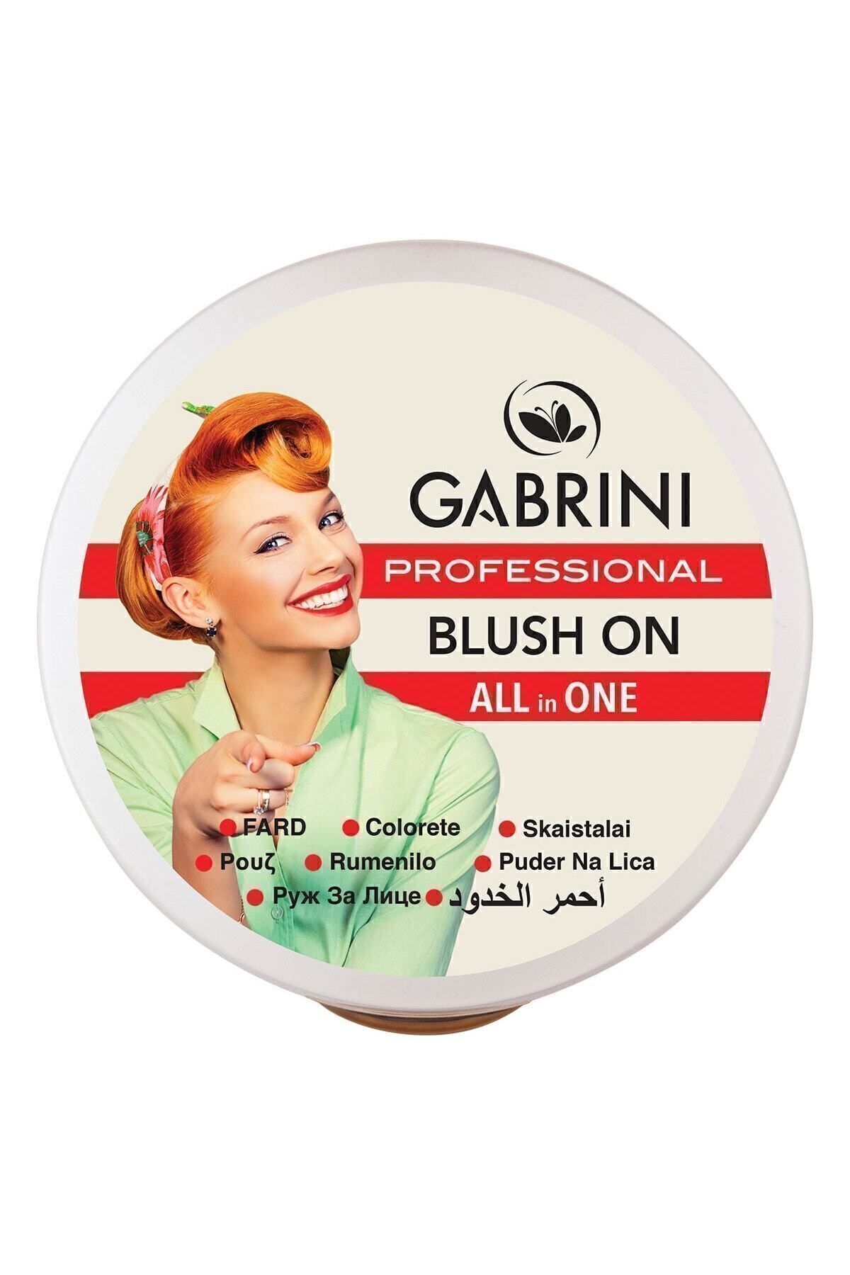 رژگونه سرخ شدن در 54 اورجینال Gabrini