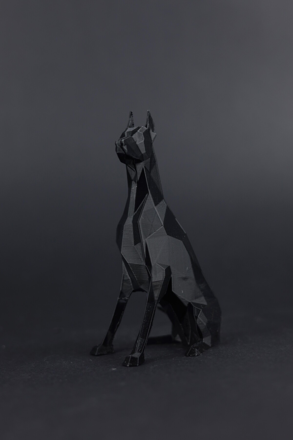 فیگور DOBERMAN تزئینی شکل شلوار 17 سانتی متر domini