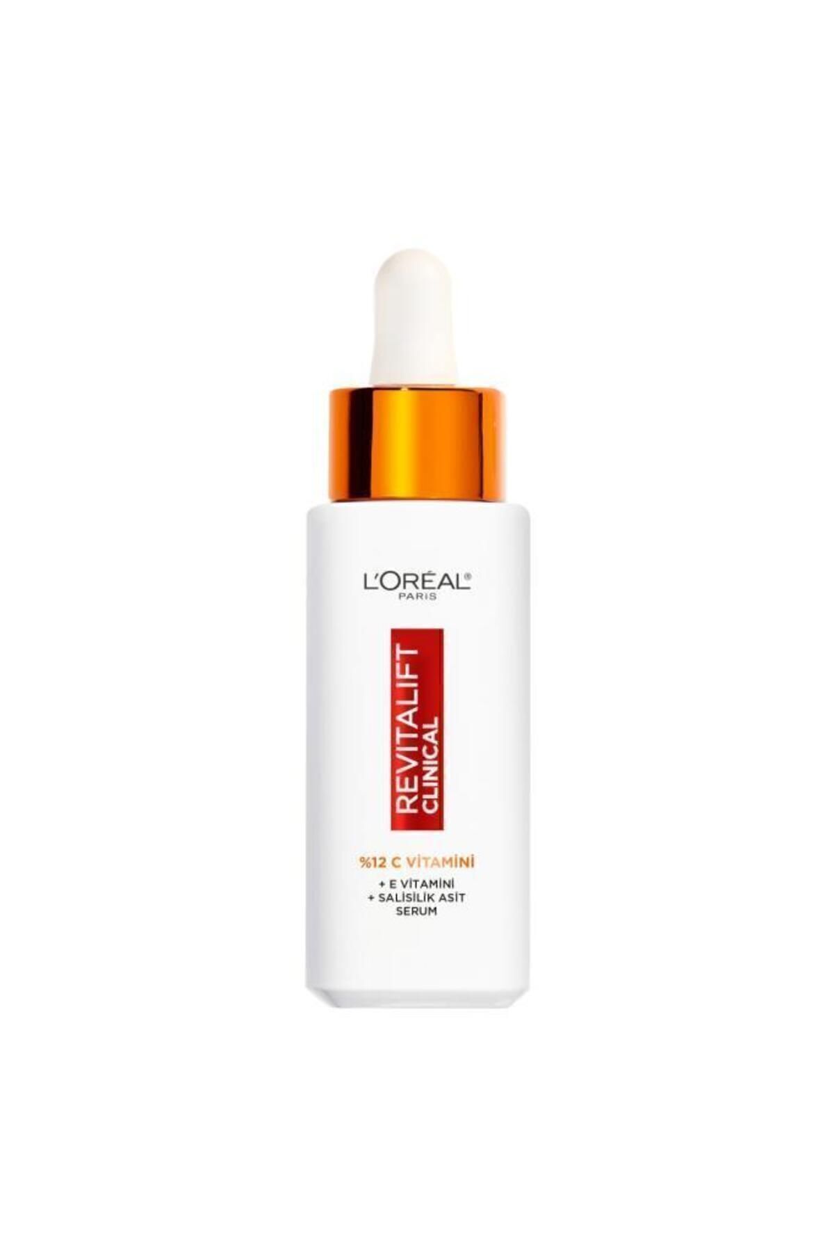 ریمل تلسکوپی و REVITALIFT بالینی 12 ٪ ویتامین C خالص پاک کننده سرم منافذ 30 میل L'Oreal Paris