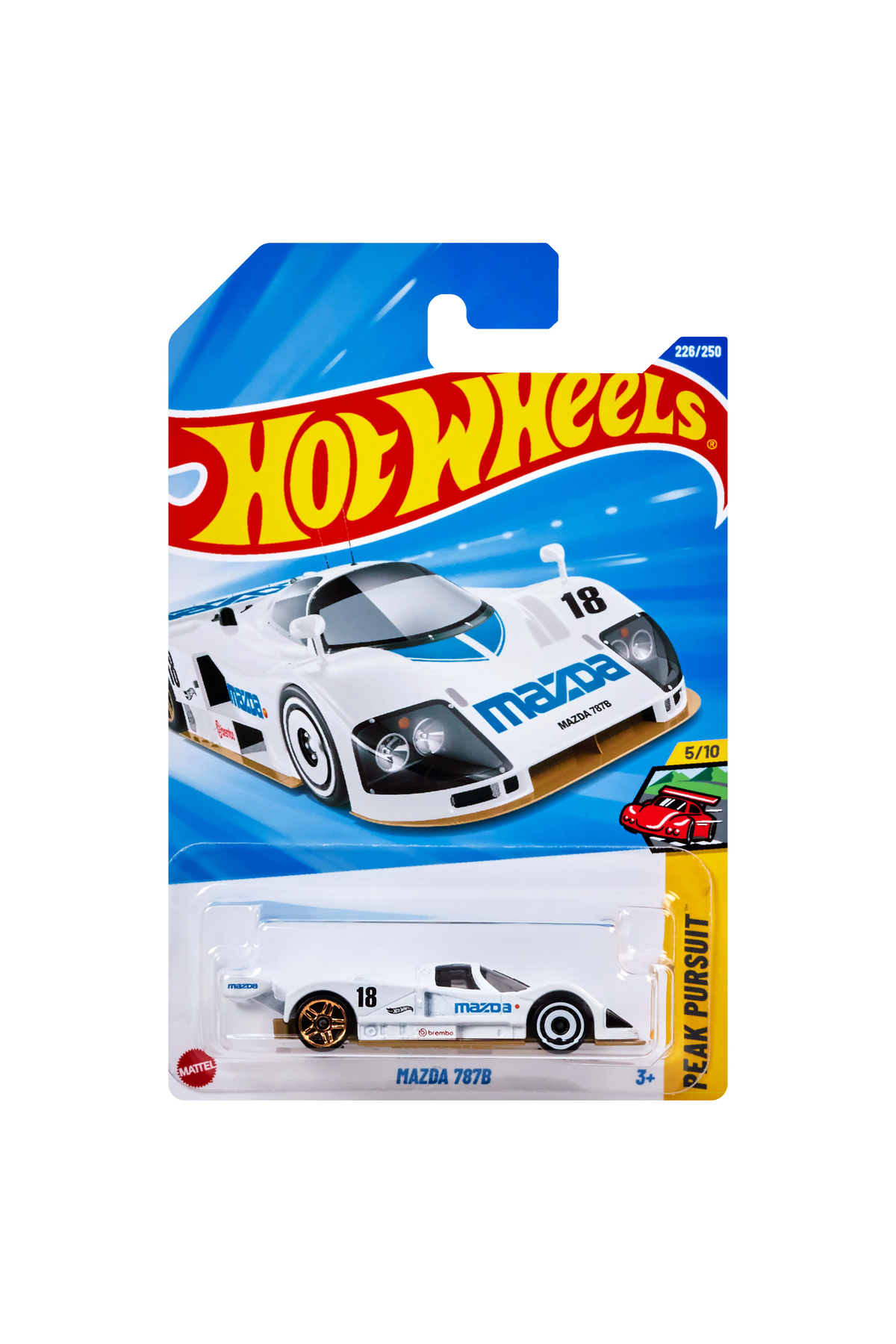 ماشین اسباب بازی مزدا 787B سفید 1 64 2025 HOT WHEELS