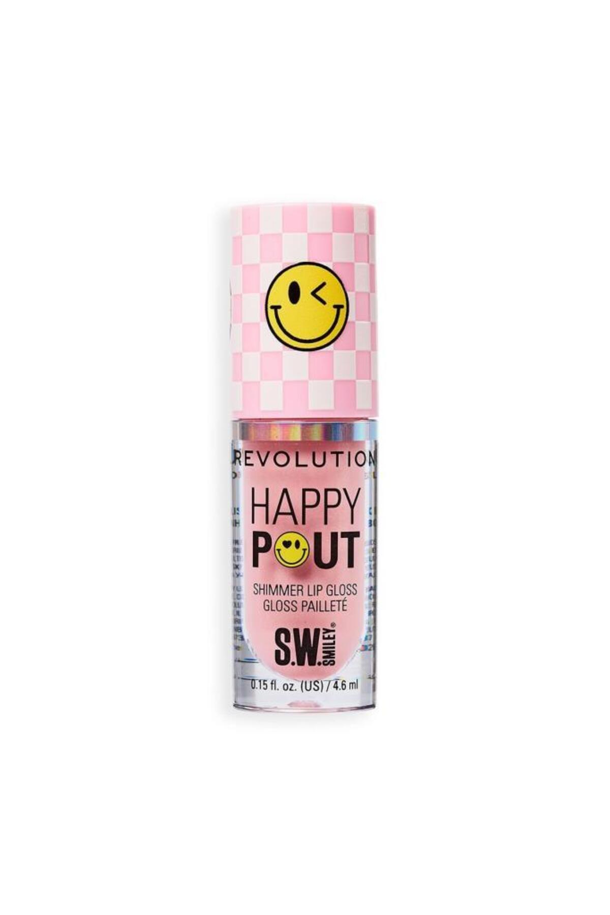 براق‌کننده لب رولوشن Revolution، سری Smiley Pout، رنگ بژ Pink Bliss