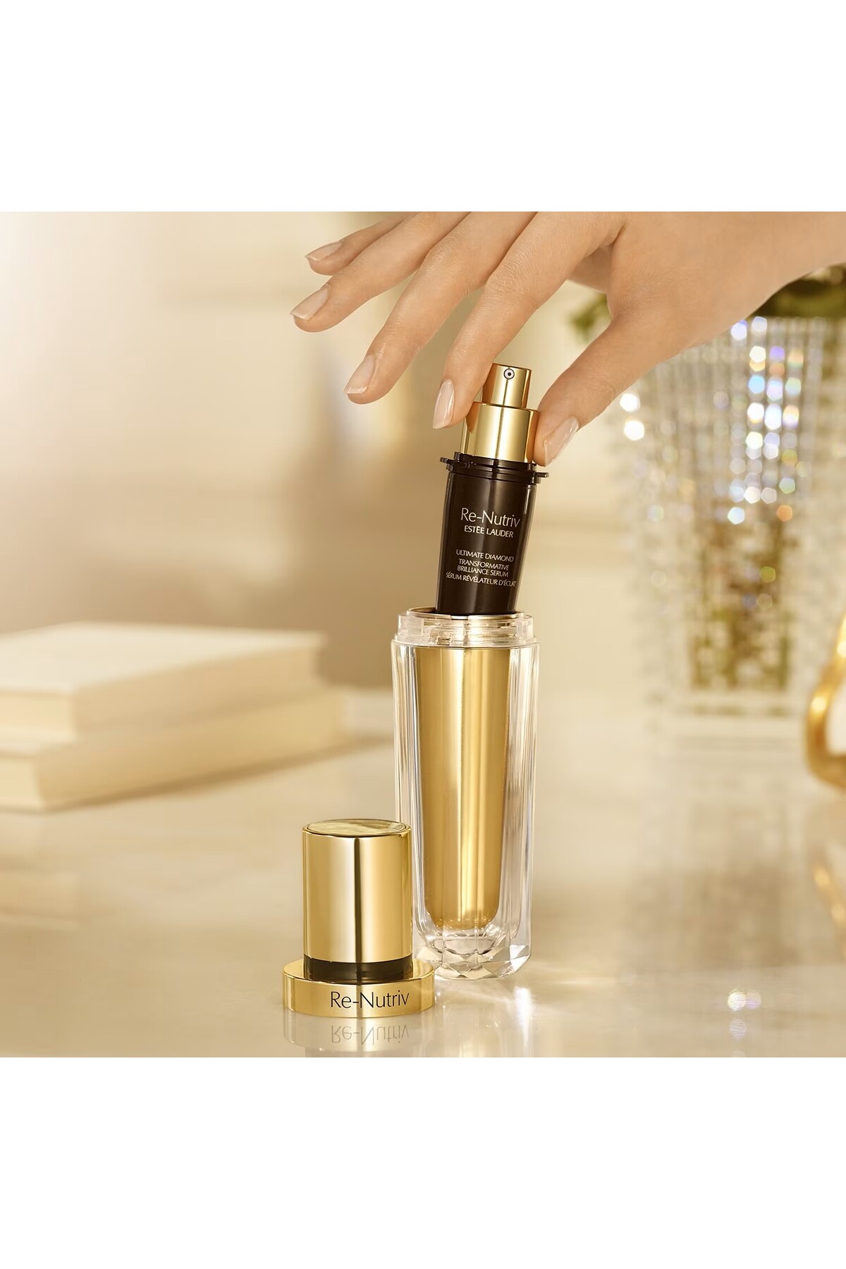Estee Lauder سرم براق کننده ضد پیری RE NUTRİV Ultimate Diamond