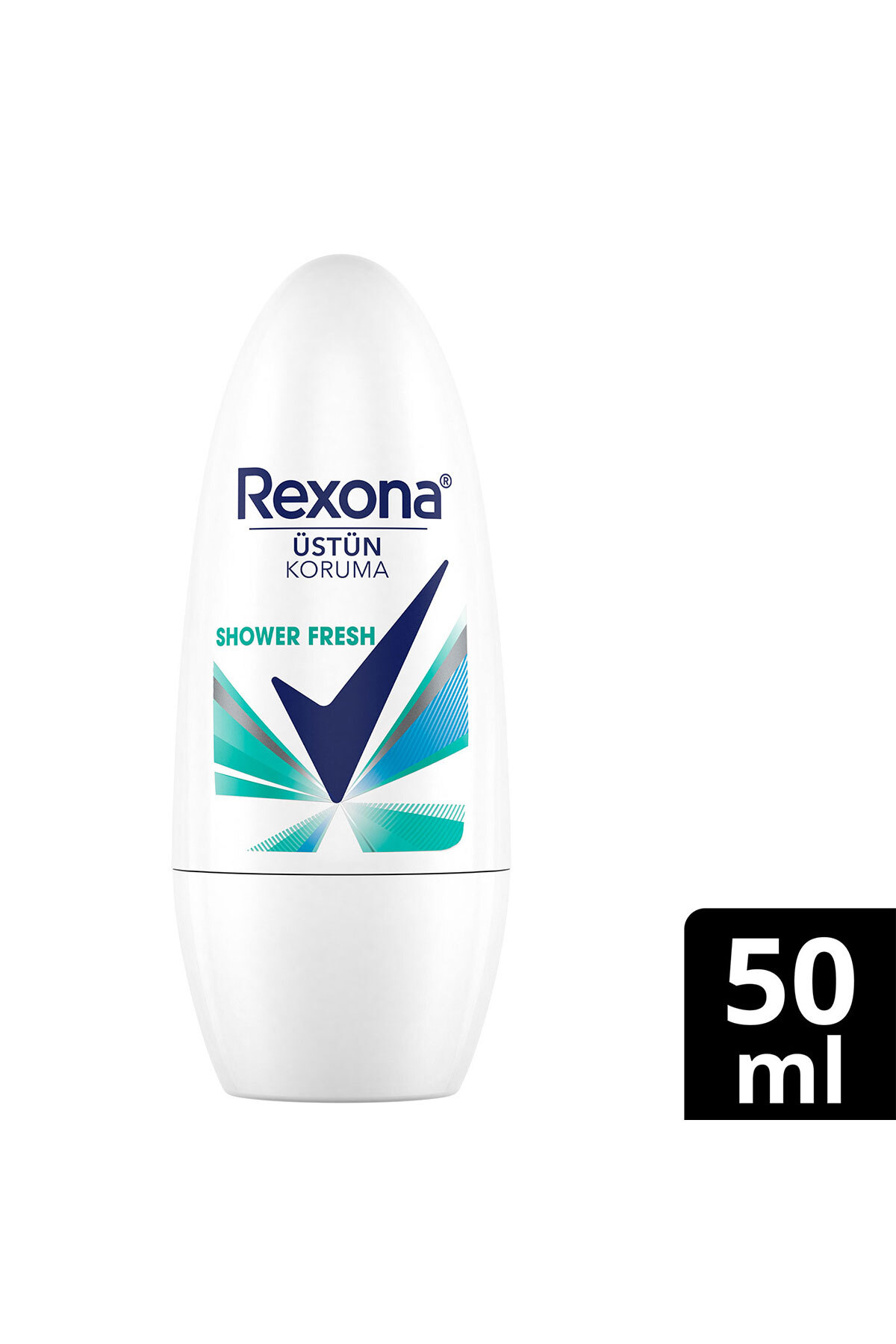 دئودورانت رول آن زنانه با رایحه دوش تازه 50 میلی لیتر رکسونا Rexona
