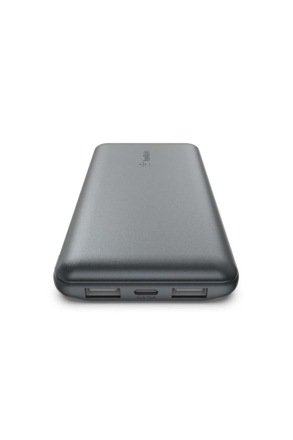 پاوربانک 10K USB A &amp; C 15W 10000 MAH CHARGER PORTABLE SPACE GREY اورجینال Belkin