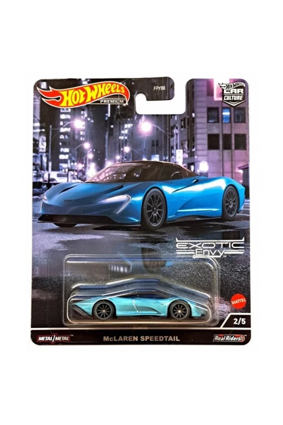 مدل خودرو فرهنگ ماشین های ممتاز مکلارن اسپیدتیل HCJ92 اورجینال HOT WHEELS