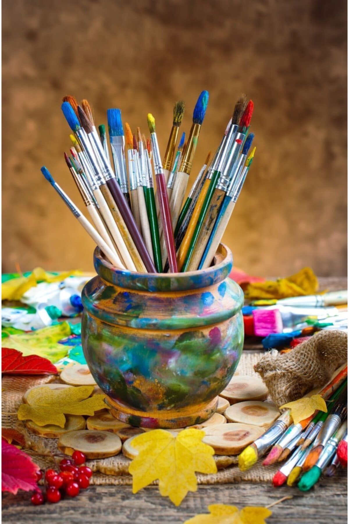 پازل NOVA 1000 PIECE MY PAINTS AND BRUSHES 41022 از ترکیه Nova Puzzle