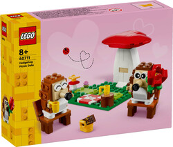 مجموعه ساختنی لگو LEGO آیکونیک پیک‌نیک جوجه‌تیغی مدل 40711، ۱۶۶ قطعه، حداقل سن ۸ سال