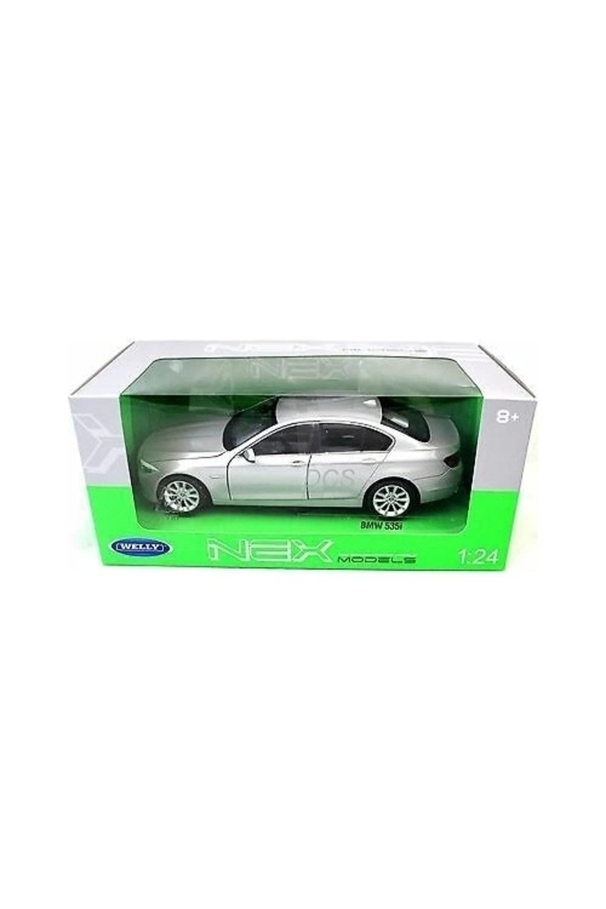 مدل خودرو BMW 535I BIG METAL CAR 1.24 DIECAST اصلی آبی اورجینال Genel Markalar