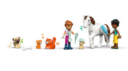 مجموعه ساختنی درمانگاه دامپزشکی لگو LEGO فرندز Friends مدل 42696، ۱۴۱ قطعه، حداقل سن ۴ سال
