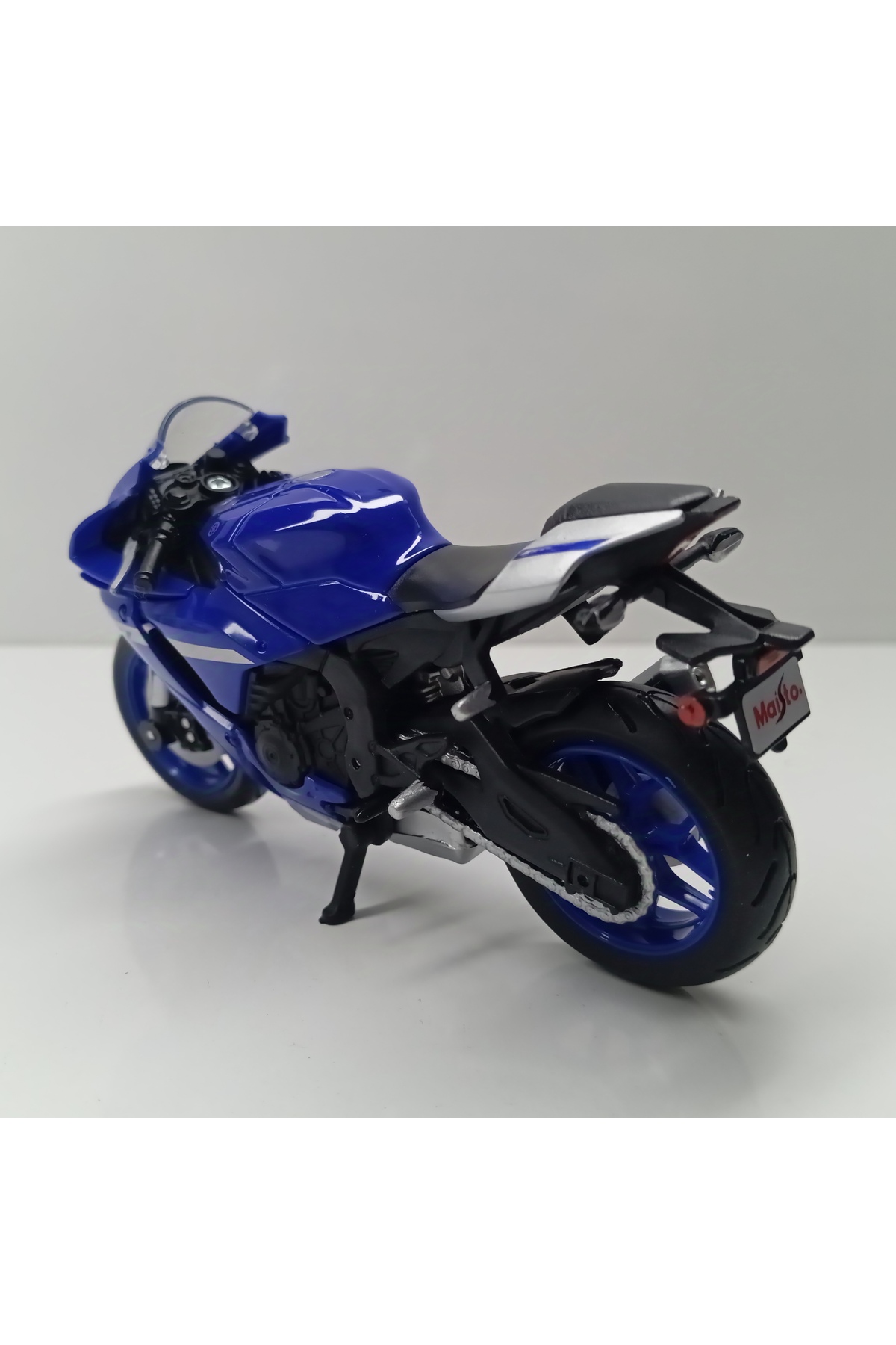مدل خودرو DIANOMI MAISTO 1:18 مقیاس YAMAHA YZF R1 METAL MOTORCYCLE اورجینال Maisto