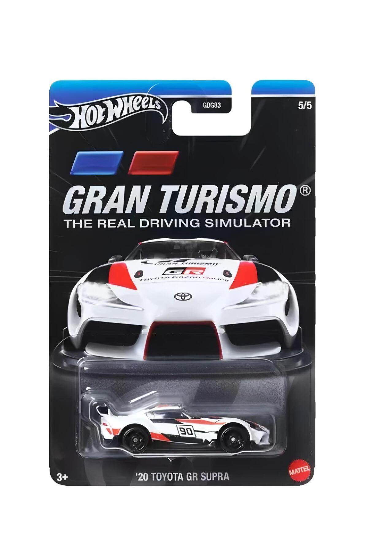 ماشین اسباب بازی GRAN TURISMO 20 TOYOTA GR SUPRA کارت طولانی هات ویلز اورجینال HOT WHEELS