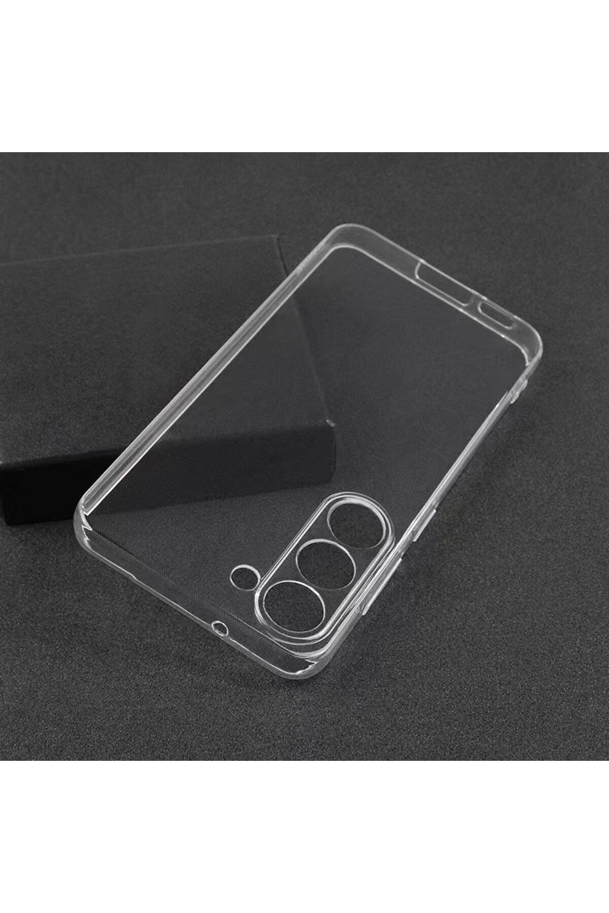 کاور و قاب پوشش محافظ سیلیکونی انعطاف پذیر شفاف بی رنگ از دوربین SAMSUNG GALAXY A54 فیبکس Fibaks