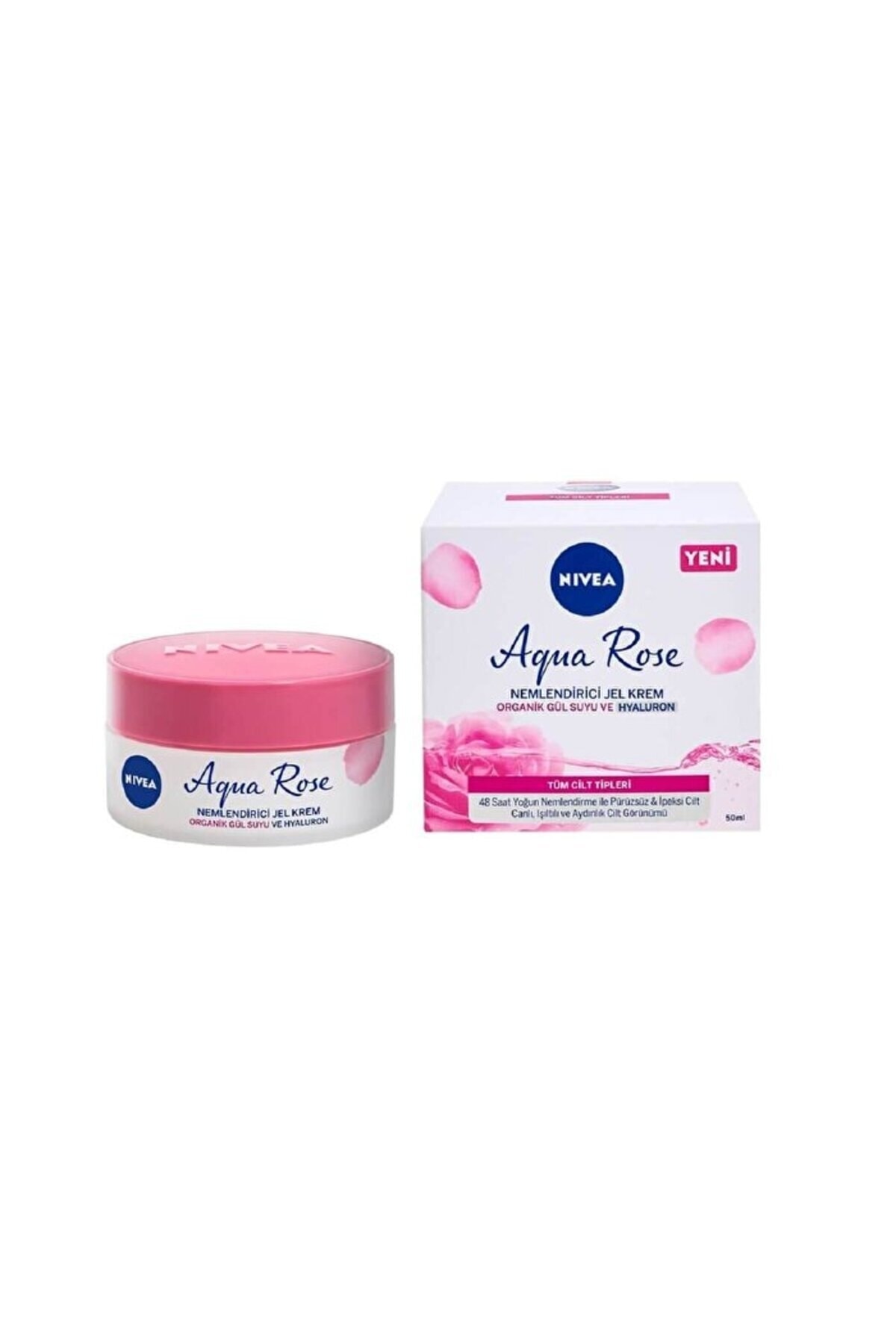 NIVEA ژل کرم مرطوب کننده گل آبی 50 میلی لیتر