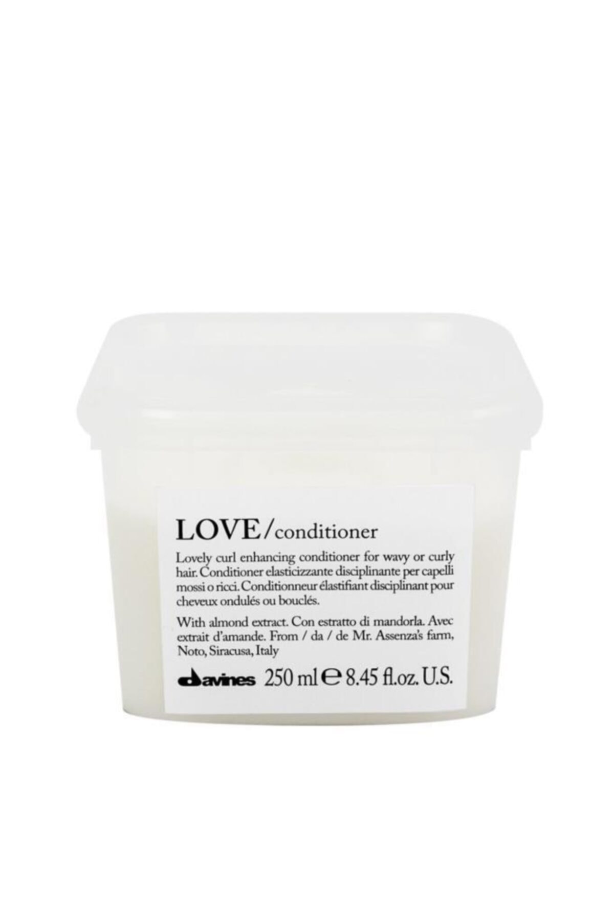 نرم کننده مو کرم مراقبت از موی موج دار LOVE CURL 250ML Davines