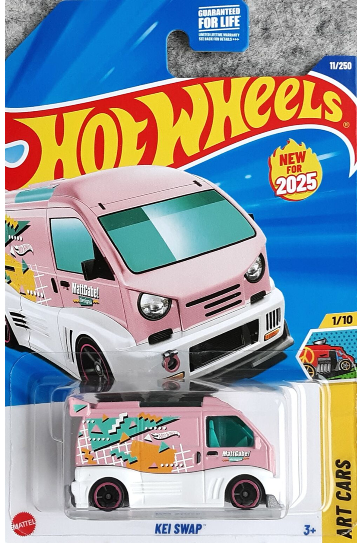 ماشین اسباب بازی کی SWAP 2025 صورتی اورجینال HOT WHEELS