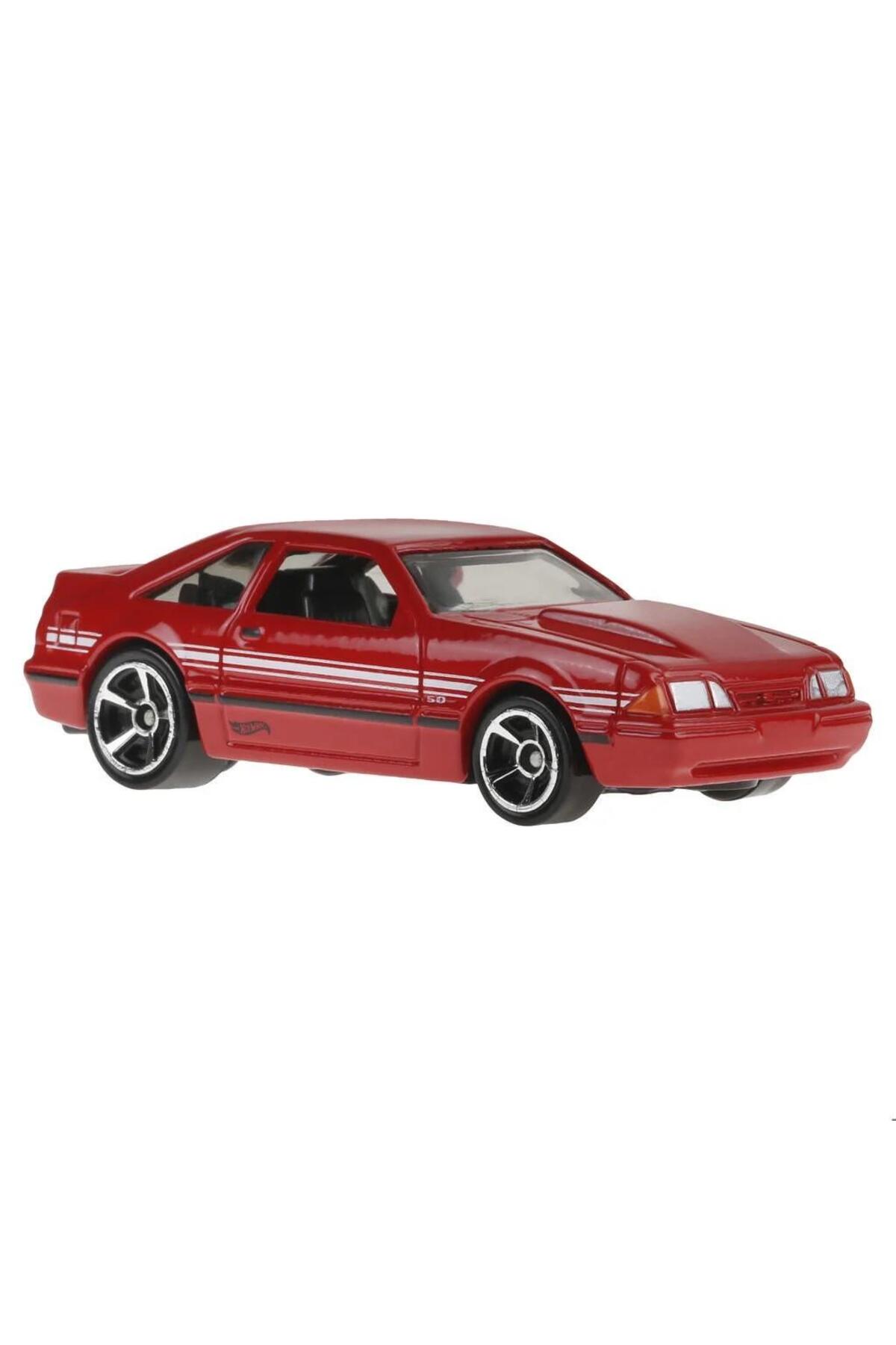 ماشین اسباب بازی SINGLE CARS 92 FORD MUSTANG HTB05 هات ویلز اورجینال HOT WHEELS