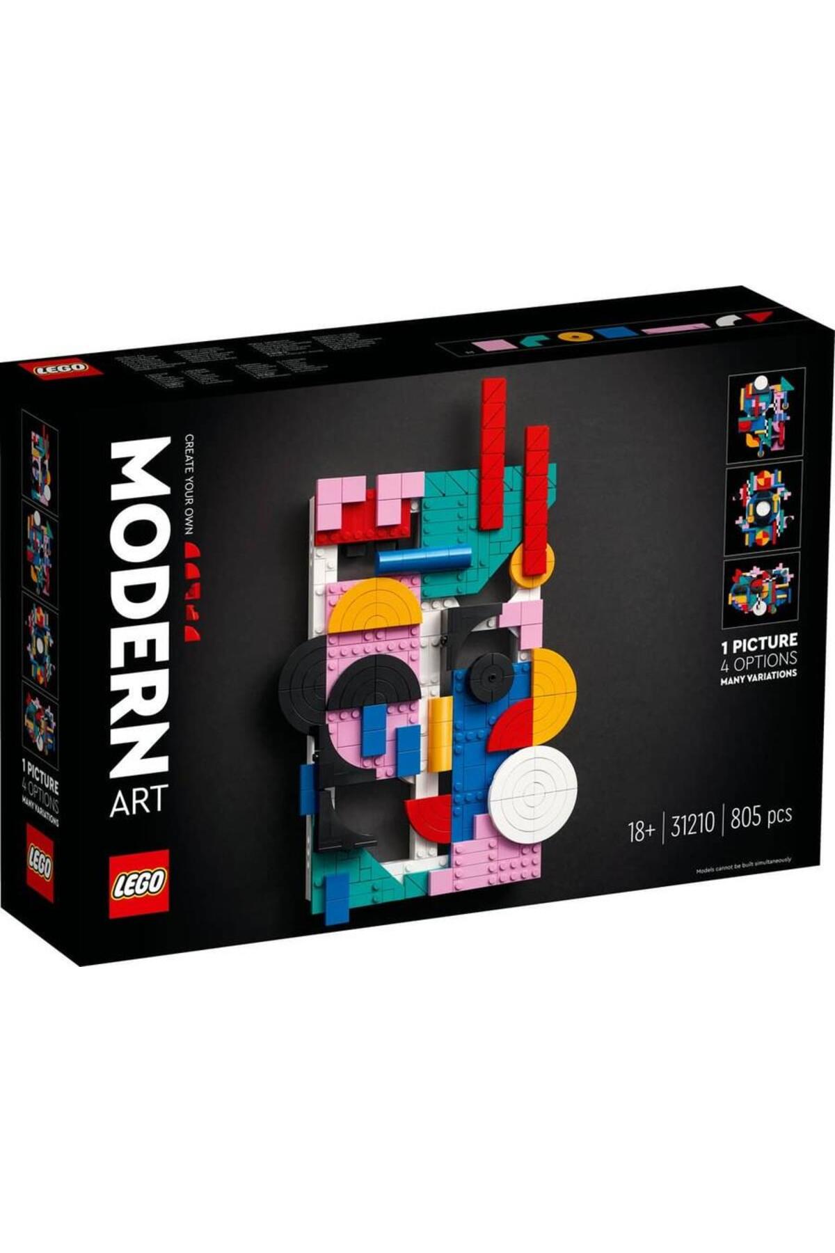 LEGO لگو ست ساخت بزرگسال Art Modern Art 31210 (805 عدد)