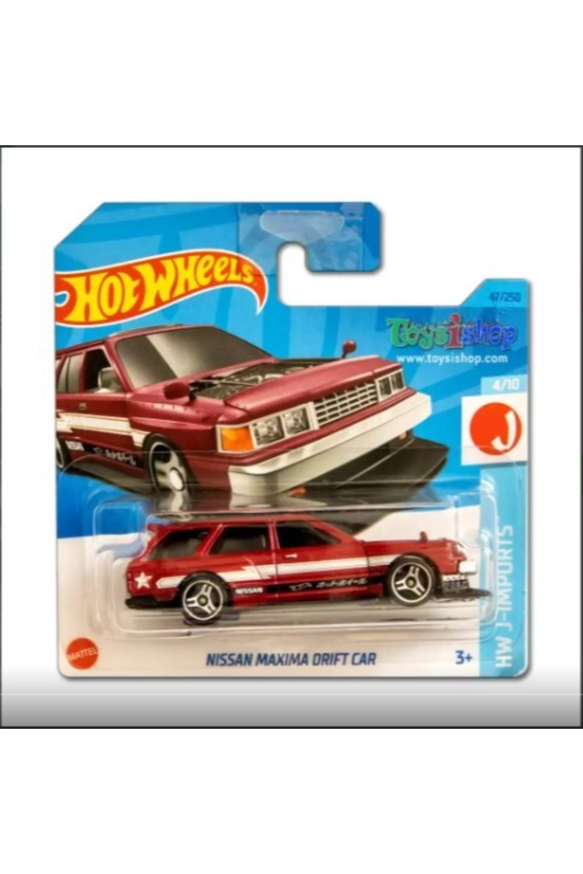 ماشین اسباب بازی NISSAN MAXIMA DRIFT CAR HKJ12 هات ویلز اورجینال HOT WHEELS