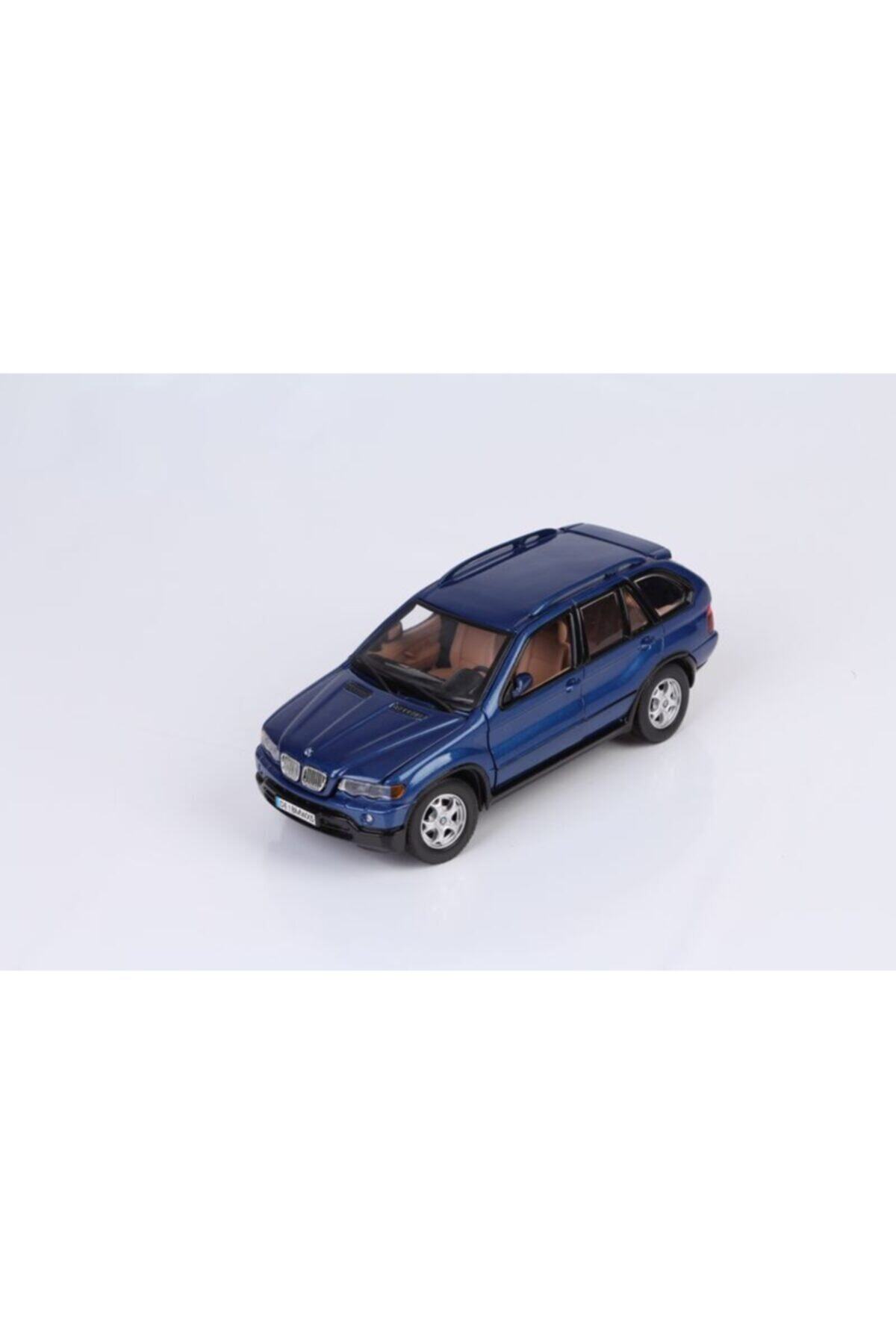 مدل خودرو ماشین موتورمکس 1:24 BMW X5 آبی تیره اورجینال Motor Max