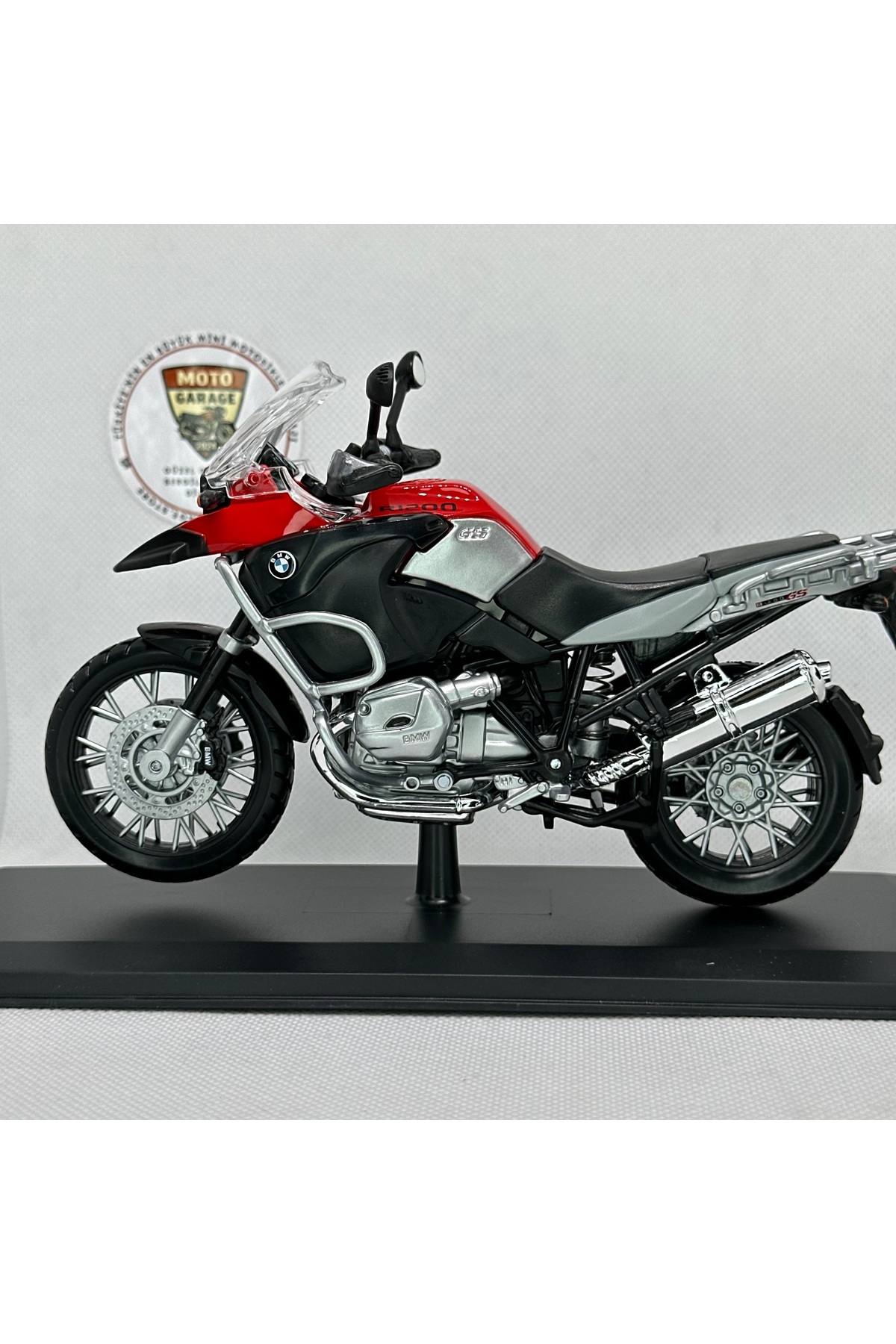 مدل خودرو موتورسیکلت BMW R1200 GS 1:12 DIECAST MODEL – فلزی اورجینال Maisto Diecast