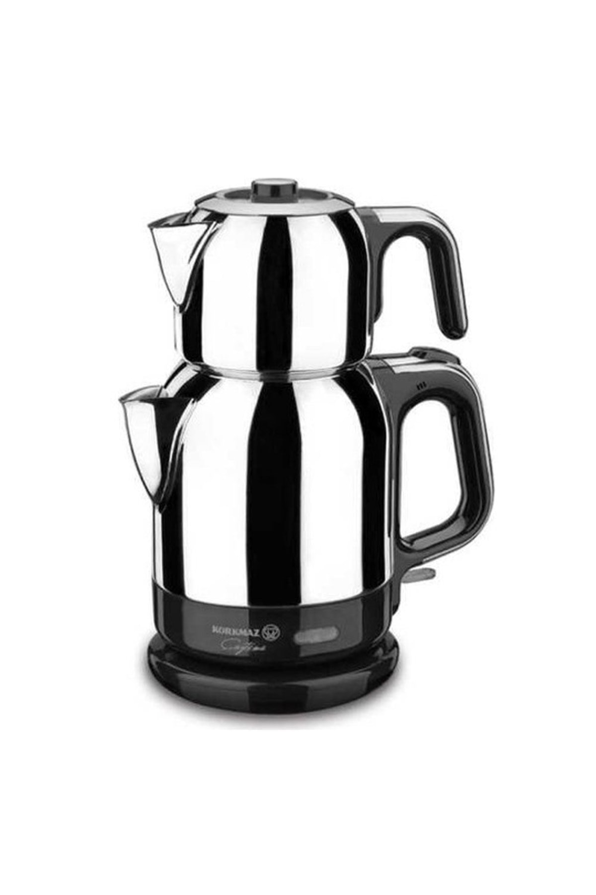 چای ساز چاییما برقی INOX CHROME A331 اورجینال KORKMAZ