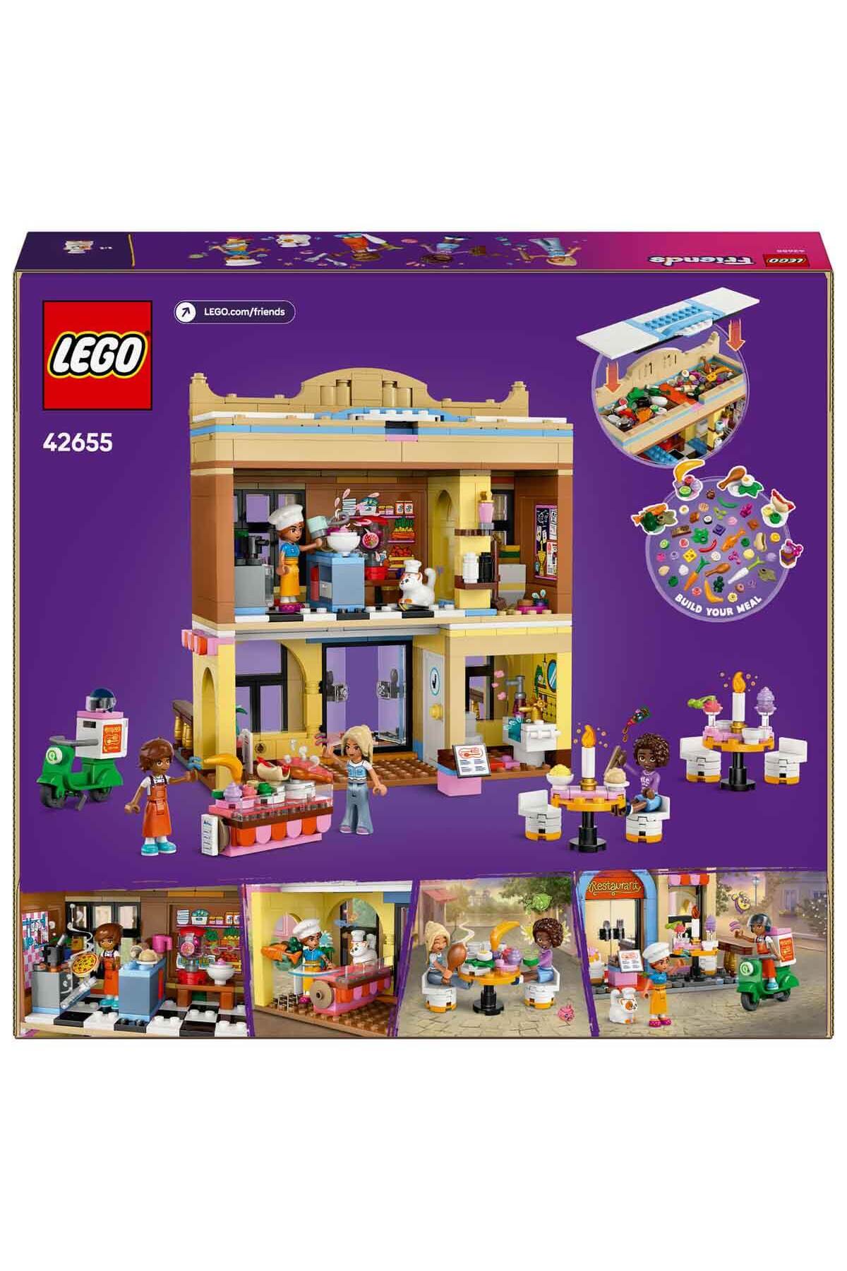 لگو رستوران دوستان مدرسه آشپزی 42655 MINI BABY برای کودکان 8 ساله بالاتر اورجینال LEGO