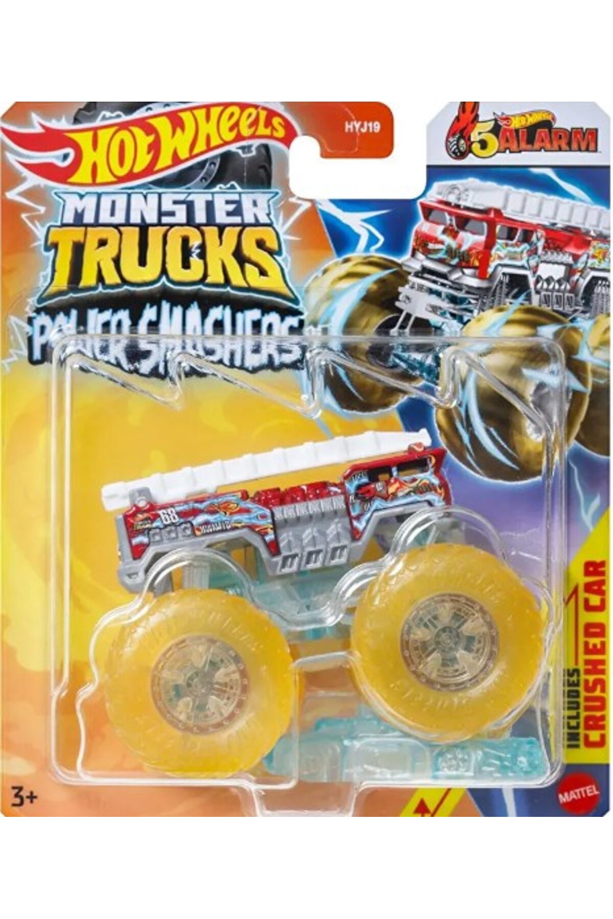 ماشین اسباب بازی HOW WHEELS MONSTER TRUCKS ALARM HTM70 از ترکیه HOT WHEELS