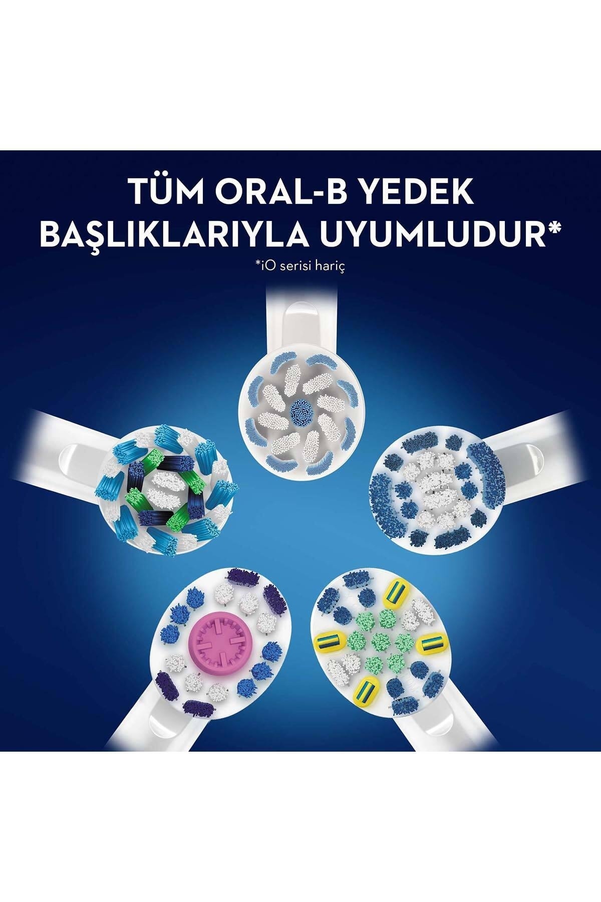 Oral-B مسواک برقی قابل شارژ D100 با حرکت متقاطع آبی