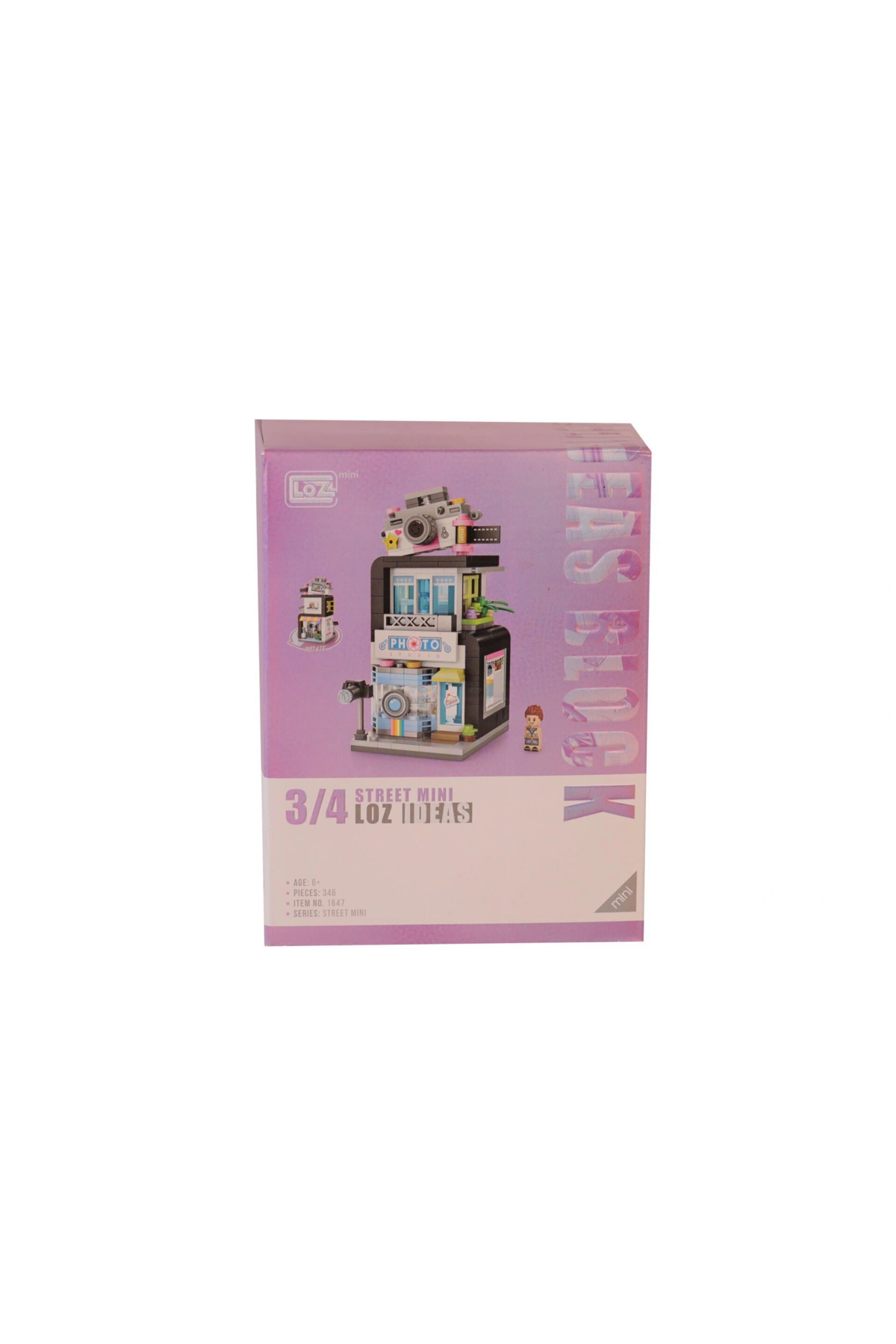لگو و اسباب بازی های ساخت محور LZ 1647 LOZ PHOTO STUDIO 346 PIECES BLOCK TOY از ترکیه Eco Lounge