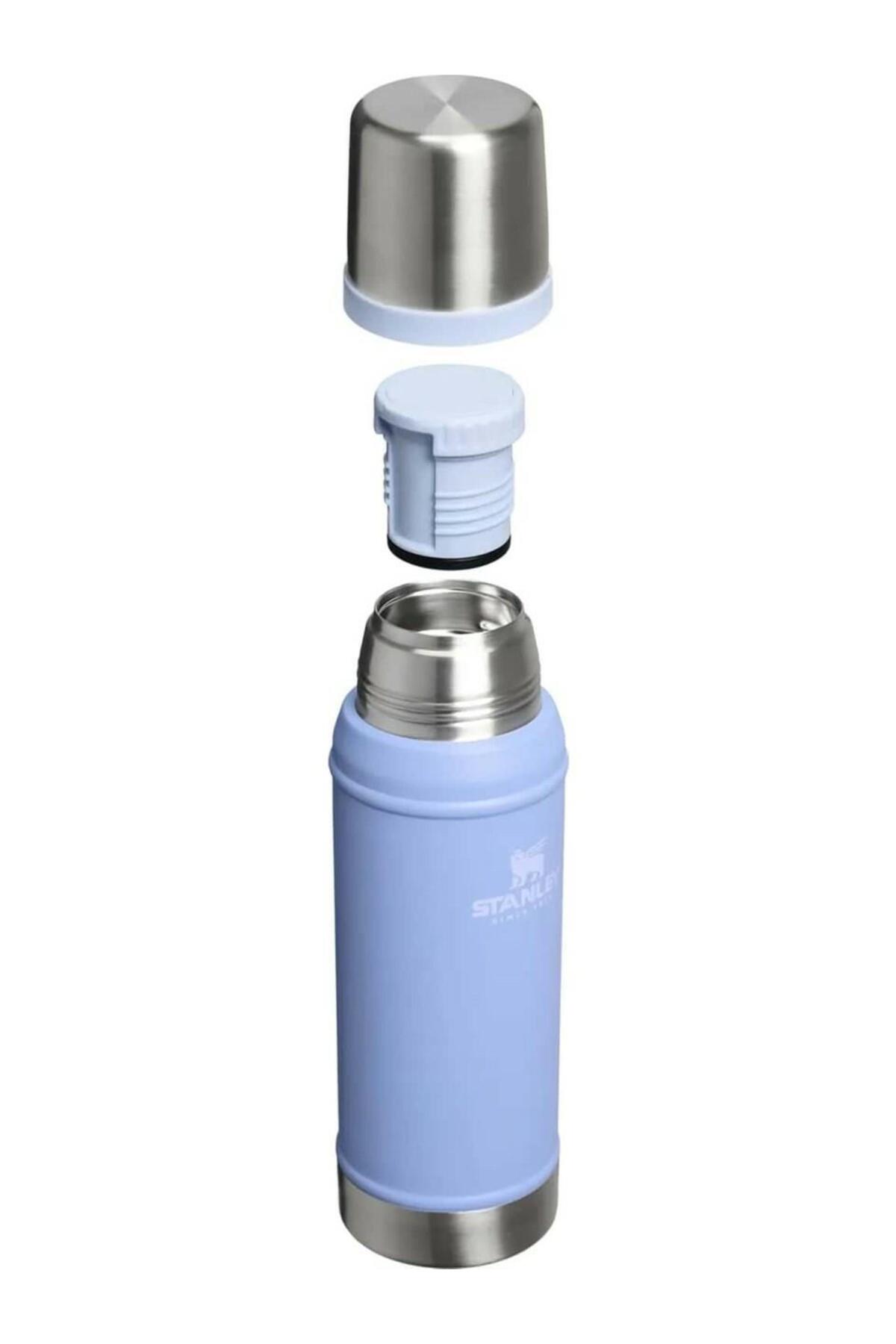 فلاسک قمقمه آبی کلاسیک افسانه ای 10 01612 067 اورجینال Stanley