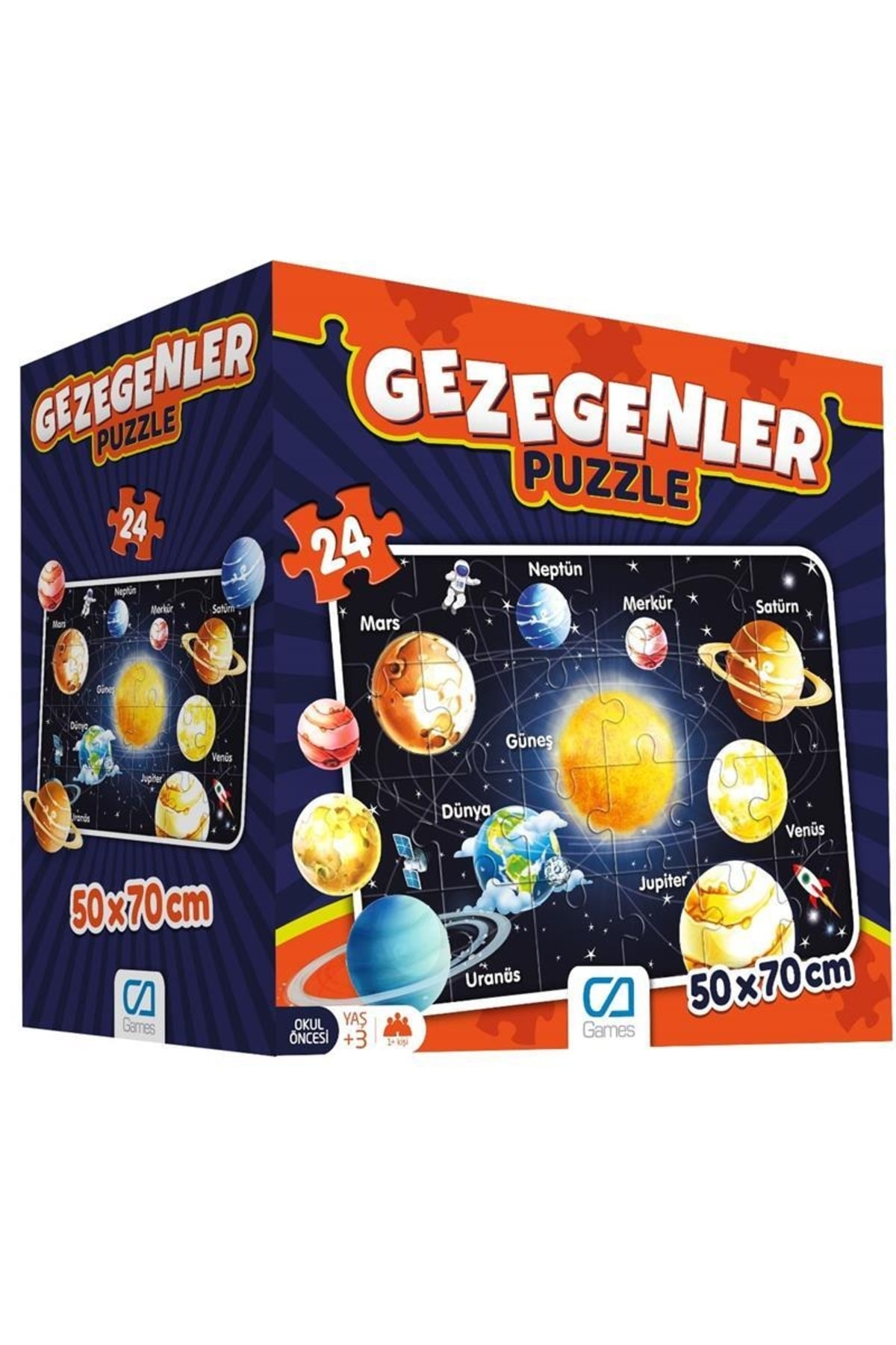 پازل سیارات زمین 24 قطعه CA Games