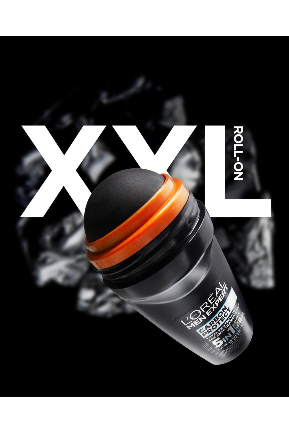 L'Oreal Paris Men Expert ضد تعریق مردانه کربن پروتکت 5 در 1 رول آن 50 میلی لیتر