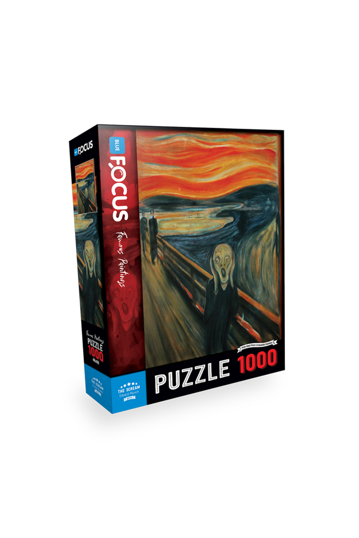 پازل 1000 قطعه جیغ زدن اورجینال Blue Focus