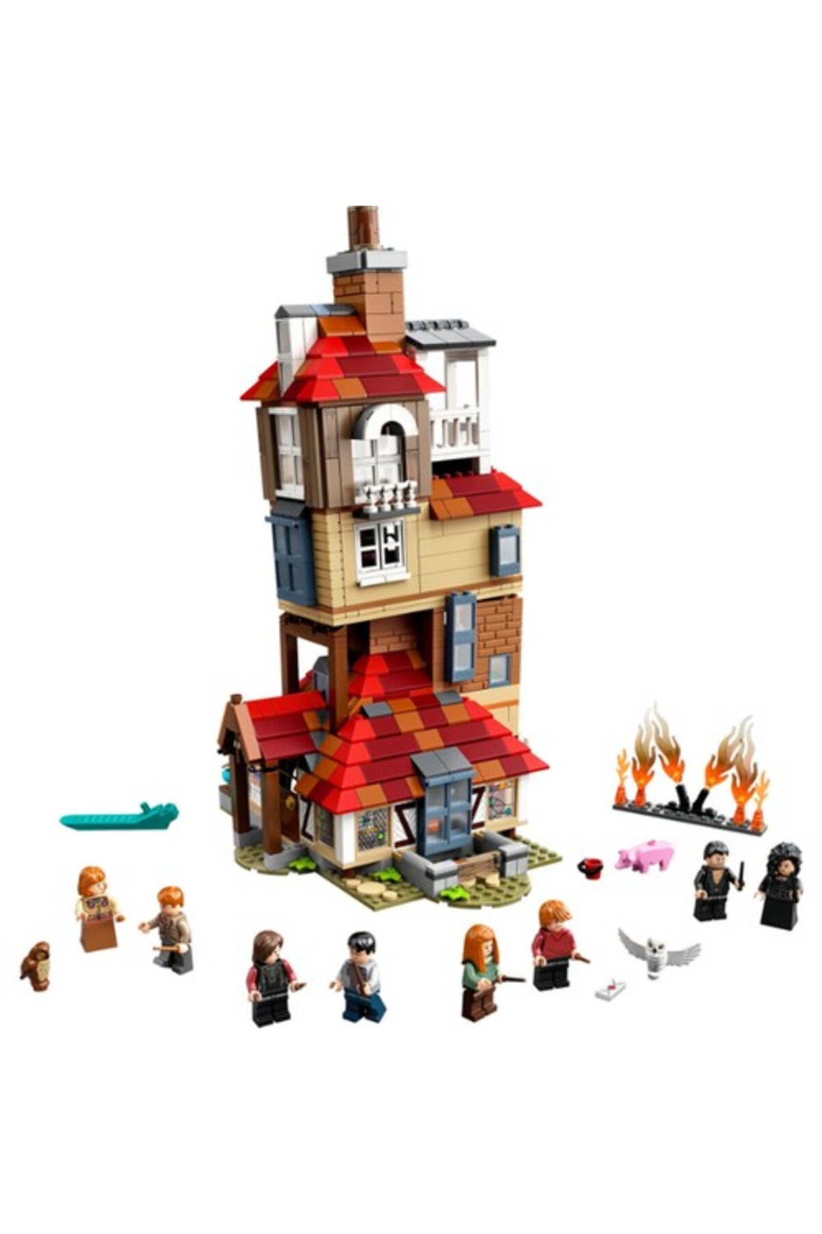 لگو و اسباب بازی های ساخت محور هری پاتر 75980 حمله به لانه اورجینال LEGO