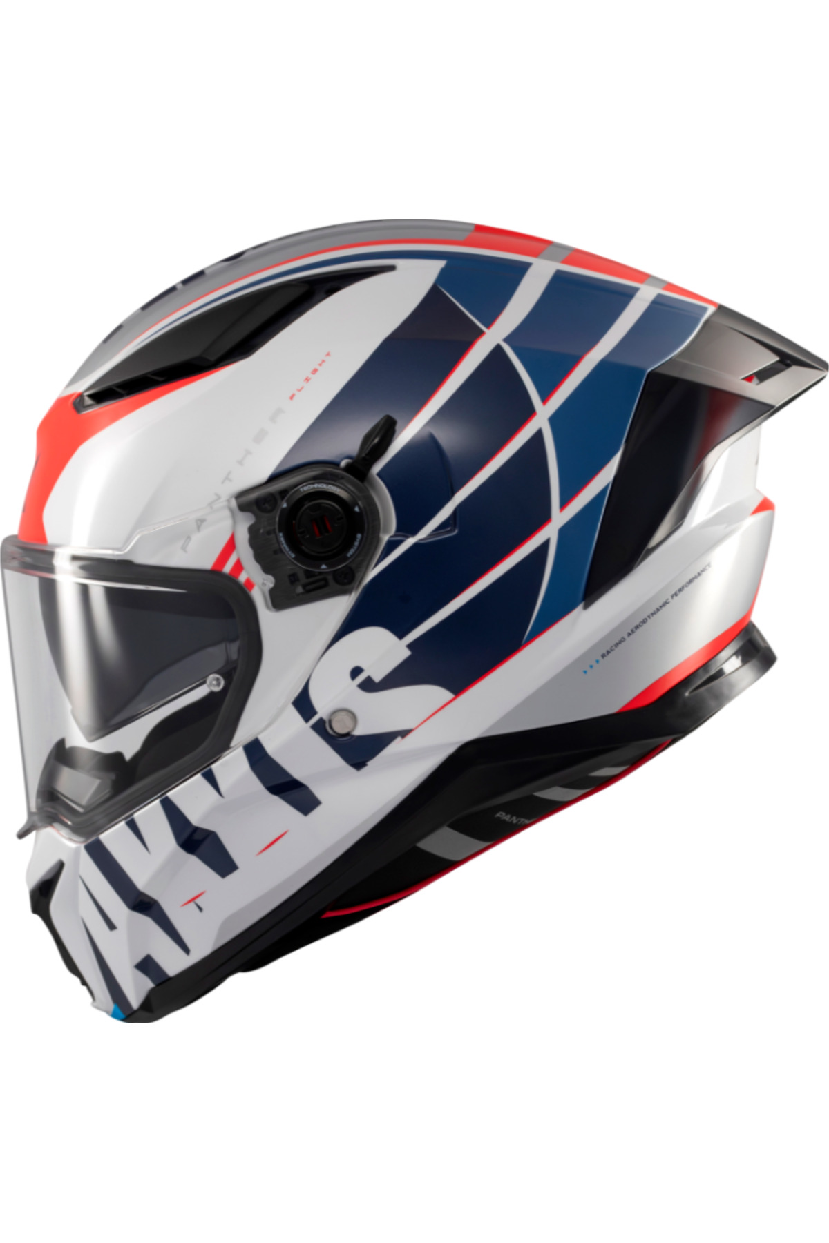 کلاه کاسکت موتورسیکلت PANTHER FLIGHT BRIGHT A7 تمام صورت موتوری با آفتابگیر ECE 22.06R Axxis