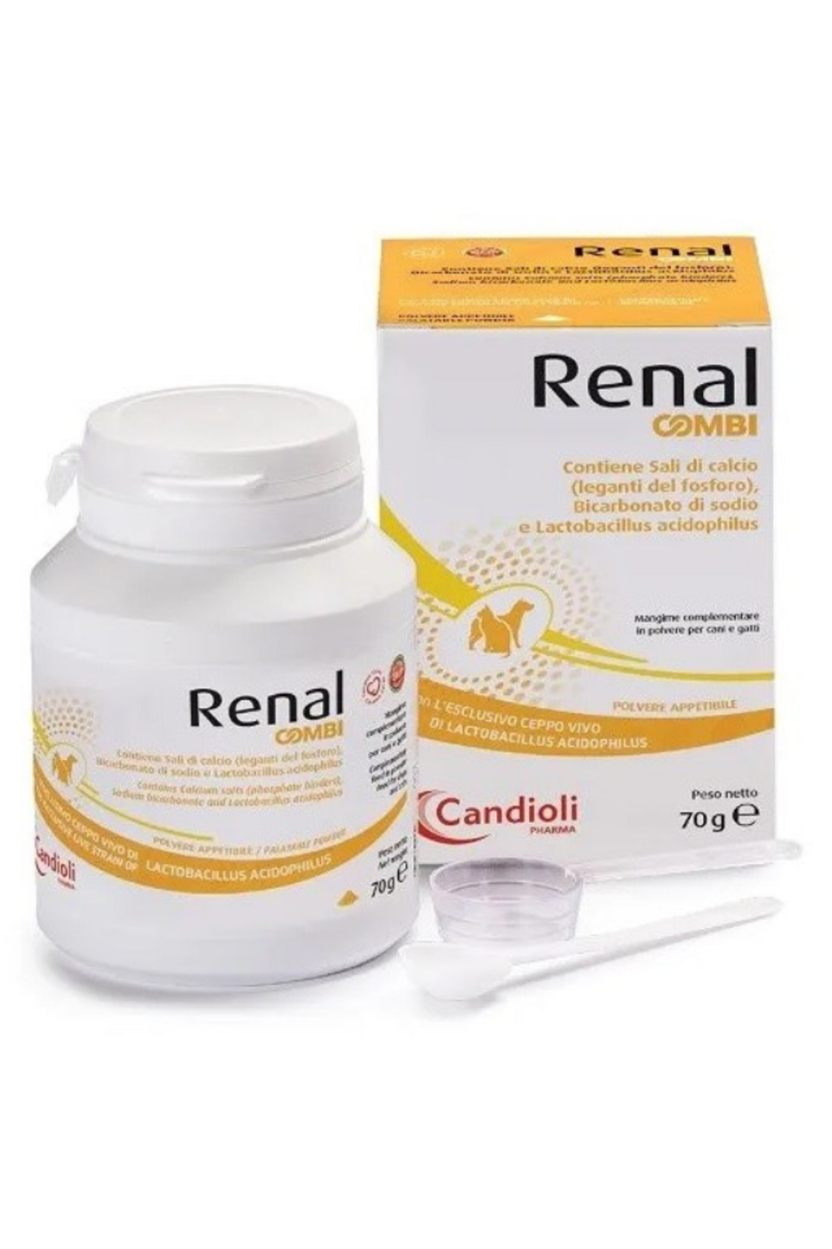 پودر حمایتی Renal Combi برای گربه و سگ ۱۵۰ گرمی کاندیولی Candioli