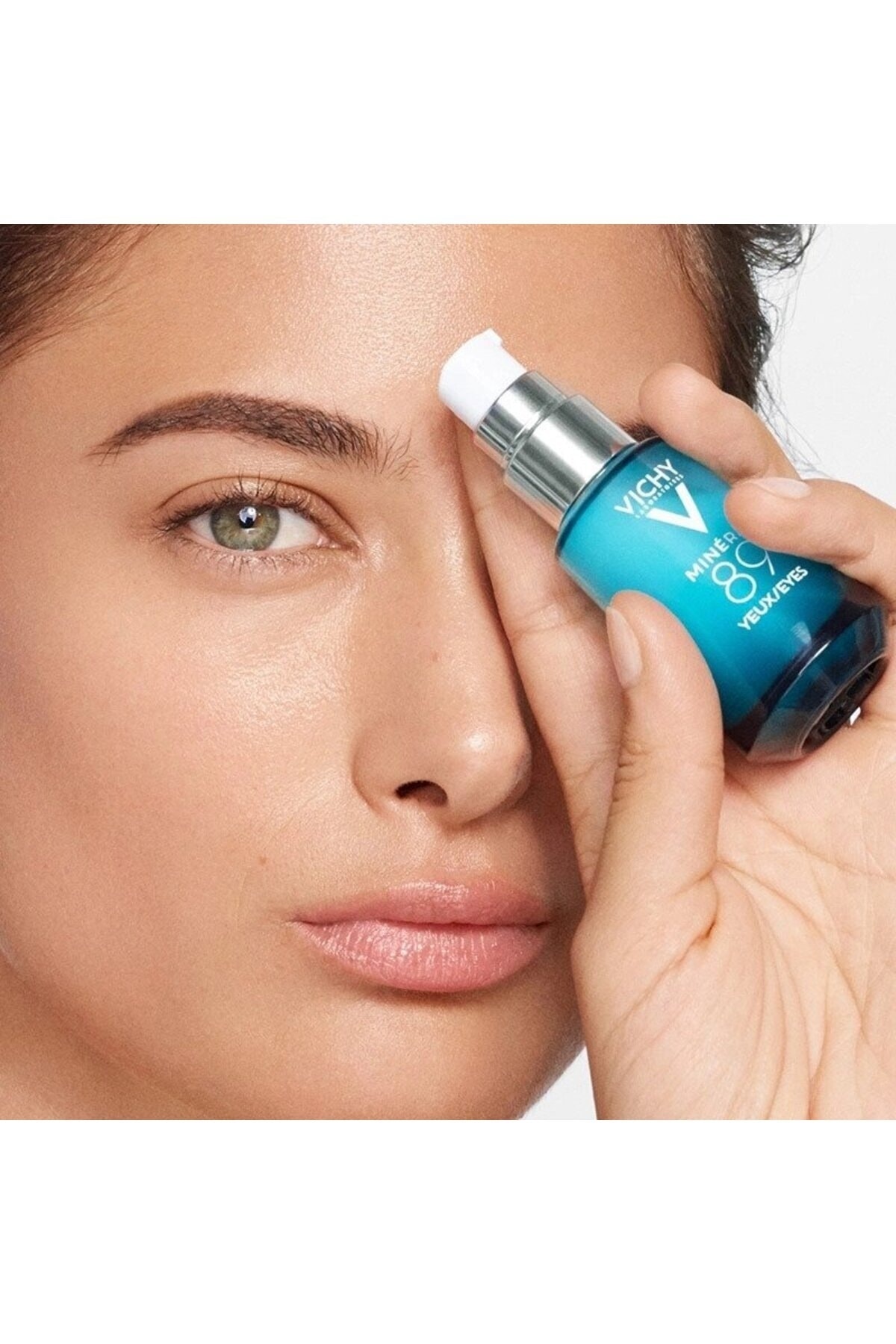 Vichy محافظت کرم مرطوب سازی چشم معدنی 89 تیره با کافئین خالص 15 میلی لیتر