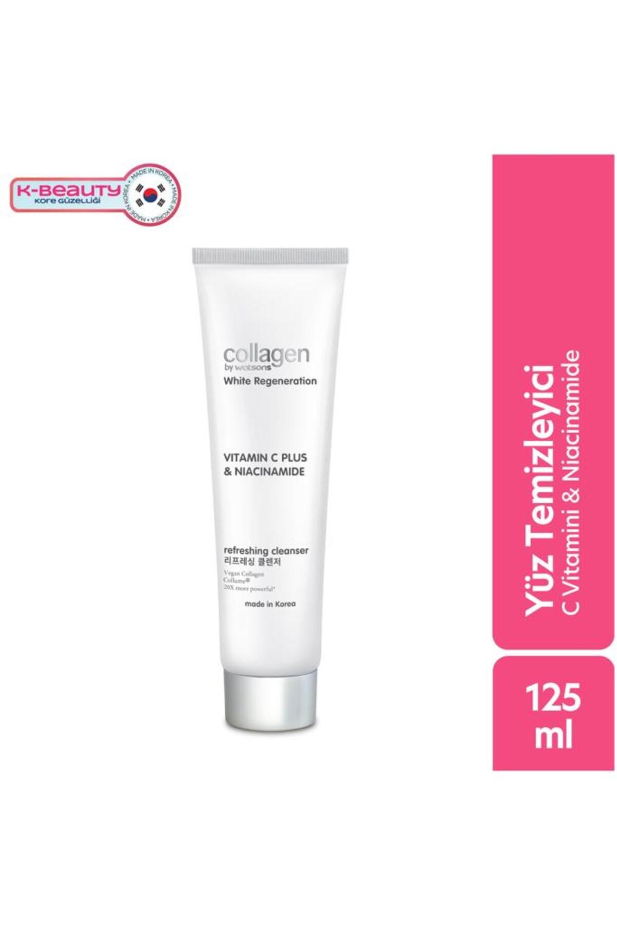 ژل شوینده صورت کلاژن بای واتسونز COLLAGEN BY WATSONS White Regeneration، ۱۲۵ میلی‌لیتر