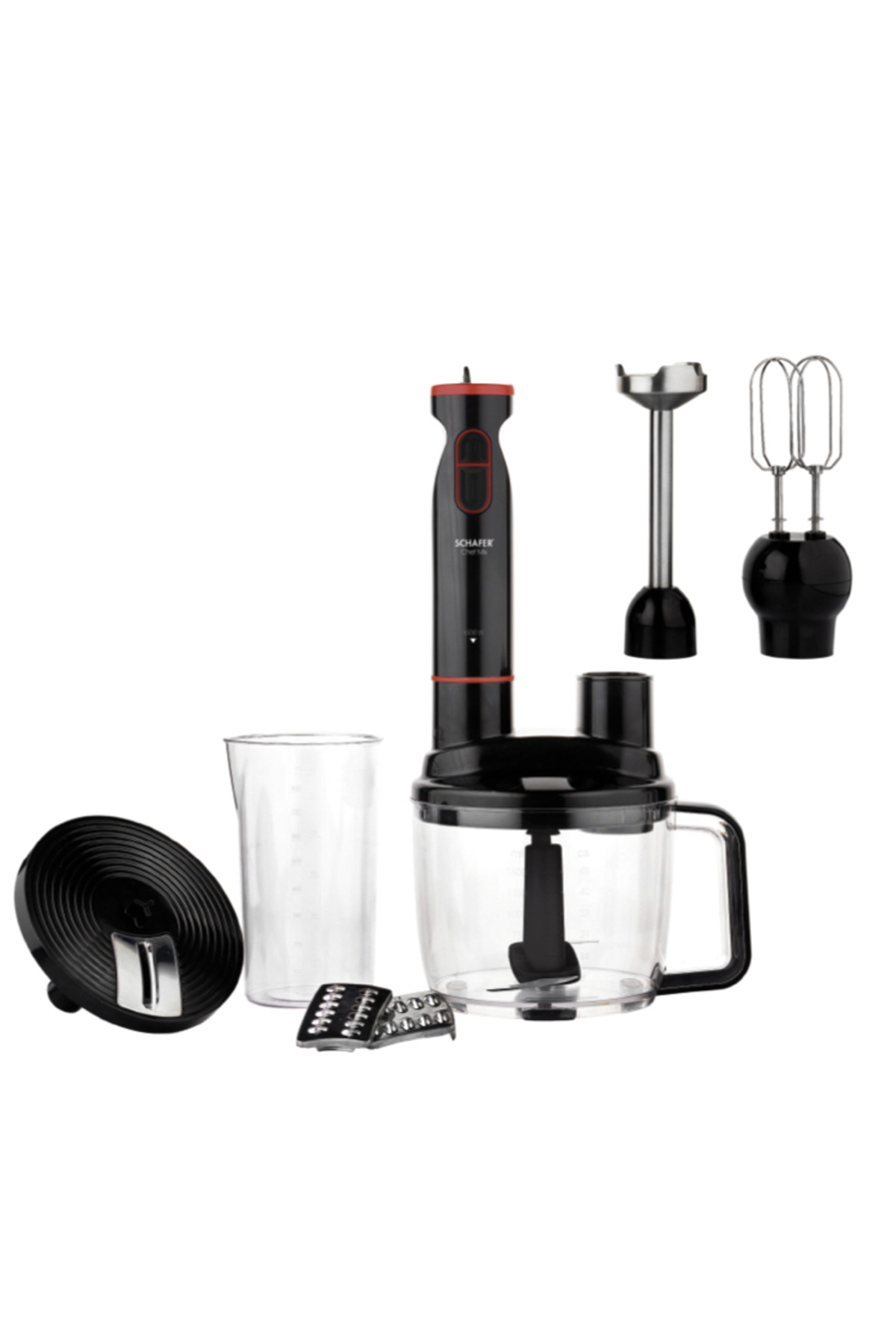 ست مخلوط کن خردکن میکسر مولتی مگا بلندر CHEF MIX اورجینال Schaffer