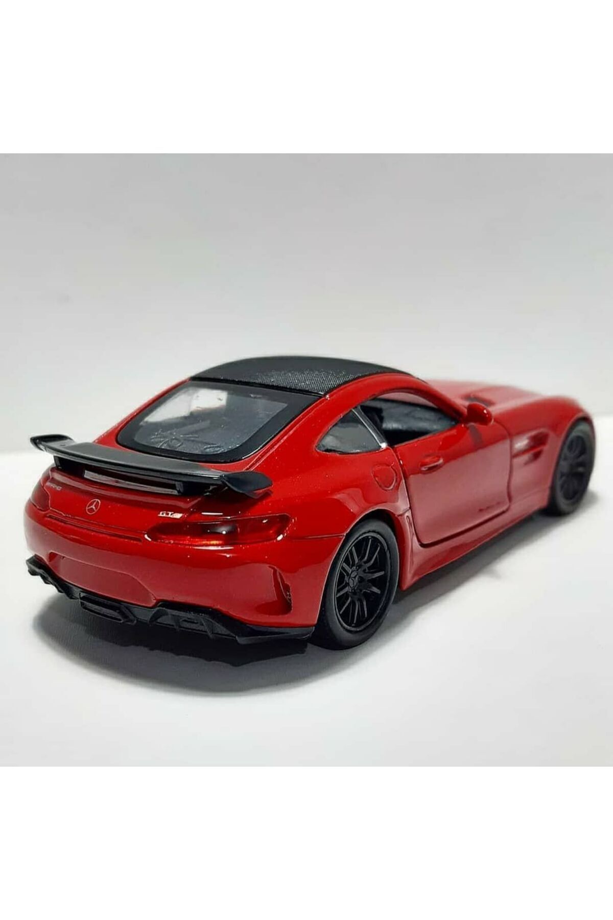 مدل خودرو 1.36 SCALE WELLY BRAND LICENSED MERCEDES AMG GTR RED COLOR 12 CM METAL CAR اورجینال WELLY