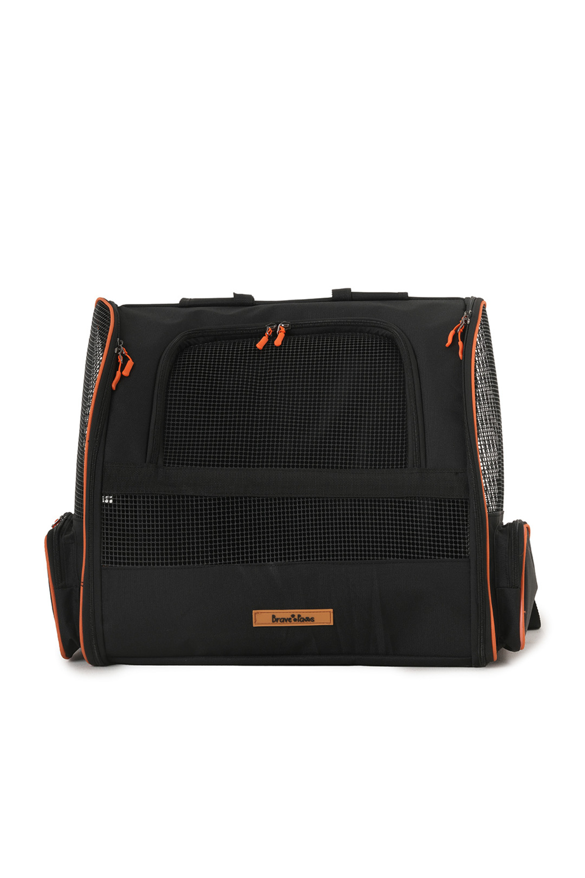 کیف حمل هرمی XL گربه و سگ بریو پاوز BRAVE PAWS مدل PiramitXL01، مشکی