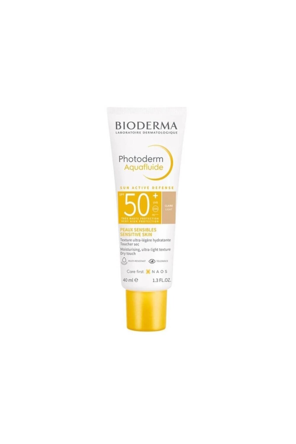 کرم ضد آفتاب مدل Aquafluide با SPF+50 با حجم 40 میل بایودرما Bioderma