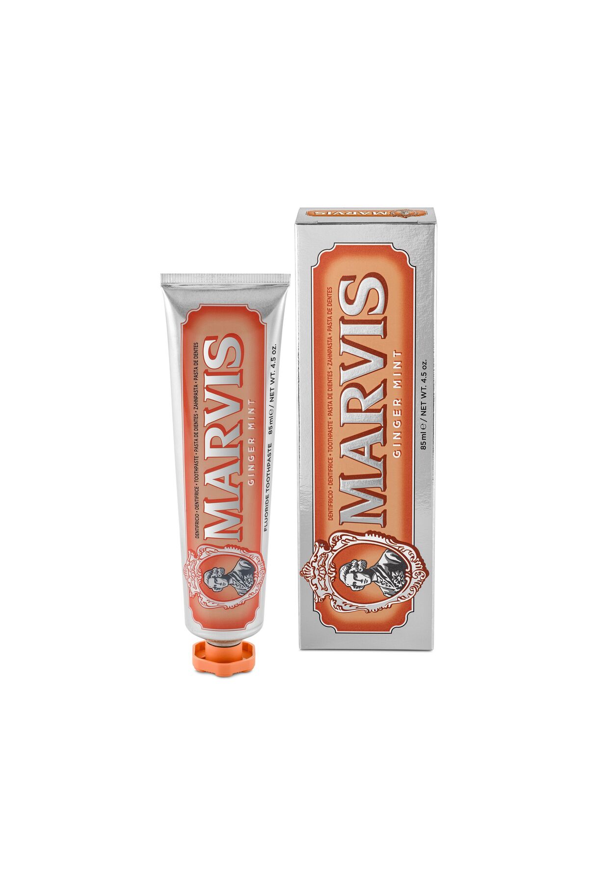 خمیردندان زنجبیل 85 میل X 3 قطعه مزیت ماوریس Marvis