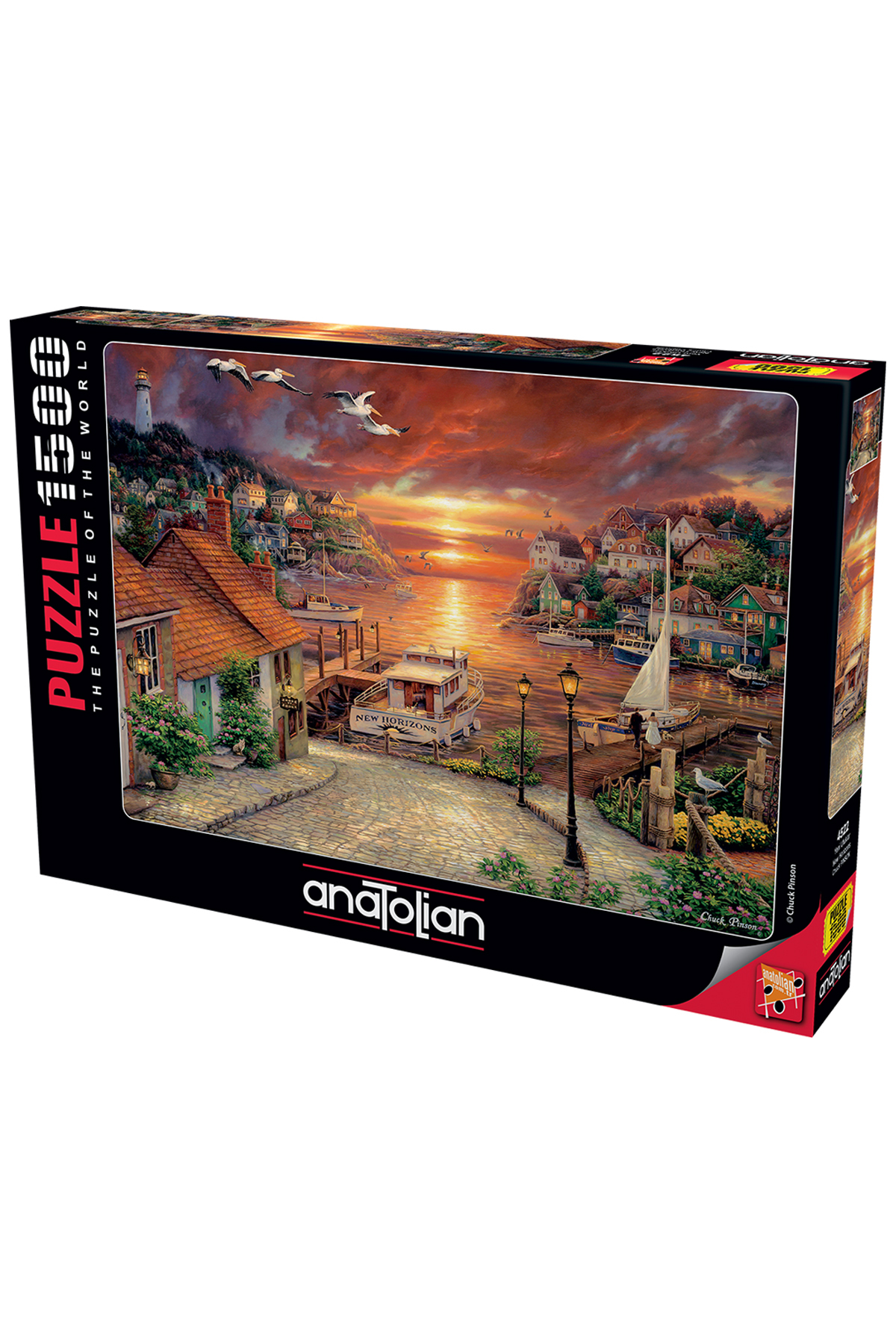 پازل ۱۵۰۰ قطعه آناتولیان مدل افق‌های نو Anatolian Puzzle