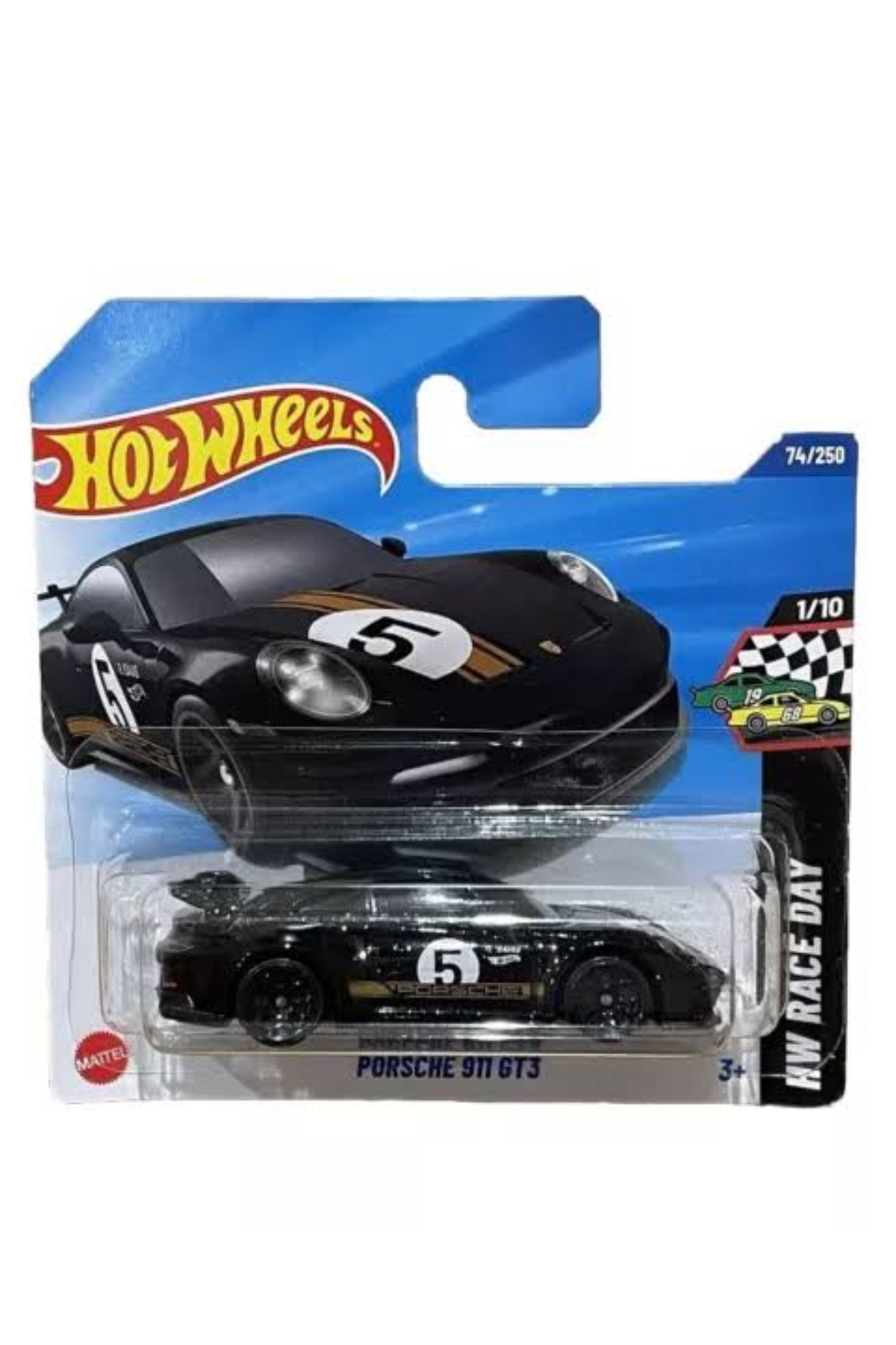ماشین اسباب بازی پورشه 911 GT3 از ترکیه HOT WHEELS
