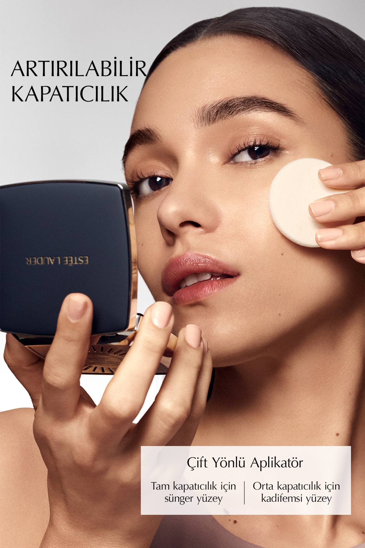 کرم پودر دو برابر سایش در محل مات پایه 2C3 نقاشی دیواری Estee Lauder
